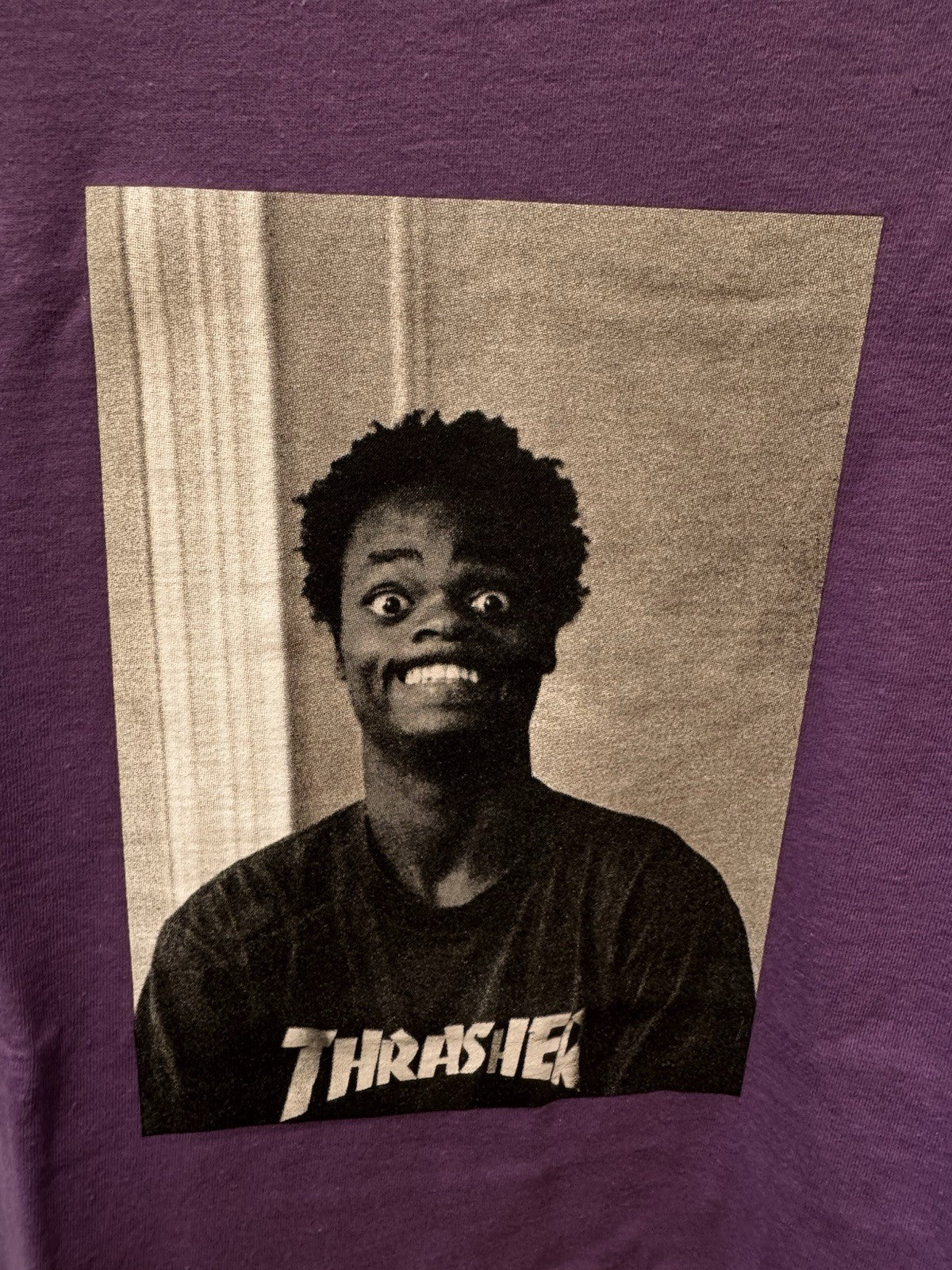 Supreme Thrasher Harold Tee Purple Size M