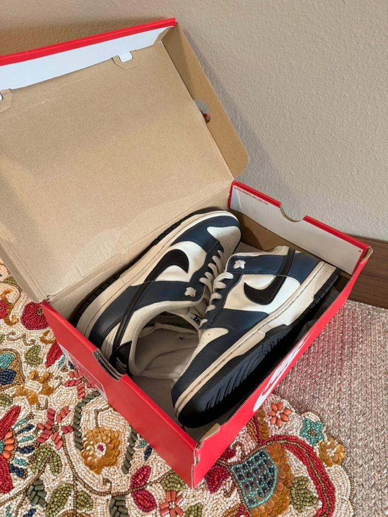 Nike Dunk Low Armory Navy Size 10.5M / 12W USED