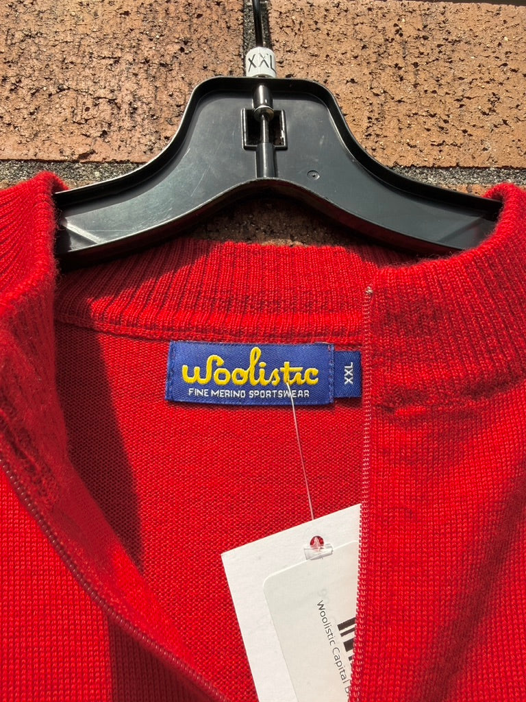 Woolistic Capital Bicycling Club Wool Cycling Jersey Size XXL