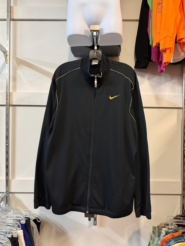 2009 Nike Kobe Bryant Black / Gold Track Jacket Sz XL