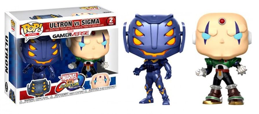 MARVEL VS CAPCOM : ULTRON / SIGMA FUNKO POP (2 PACK)