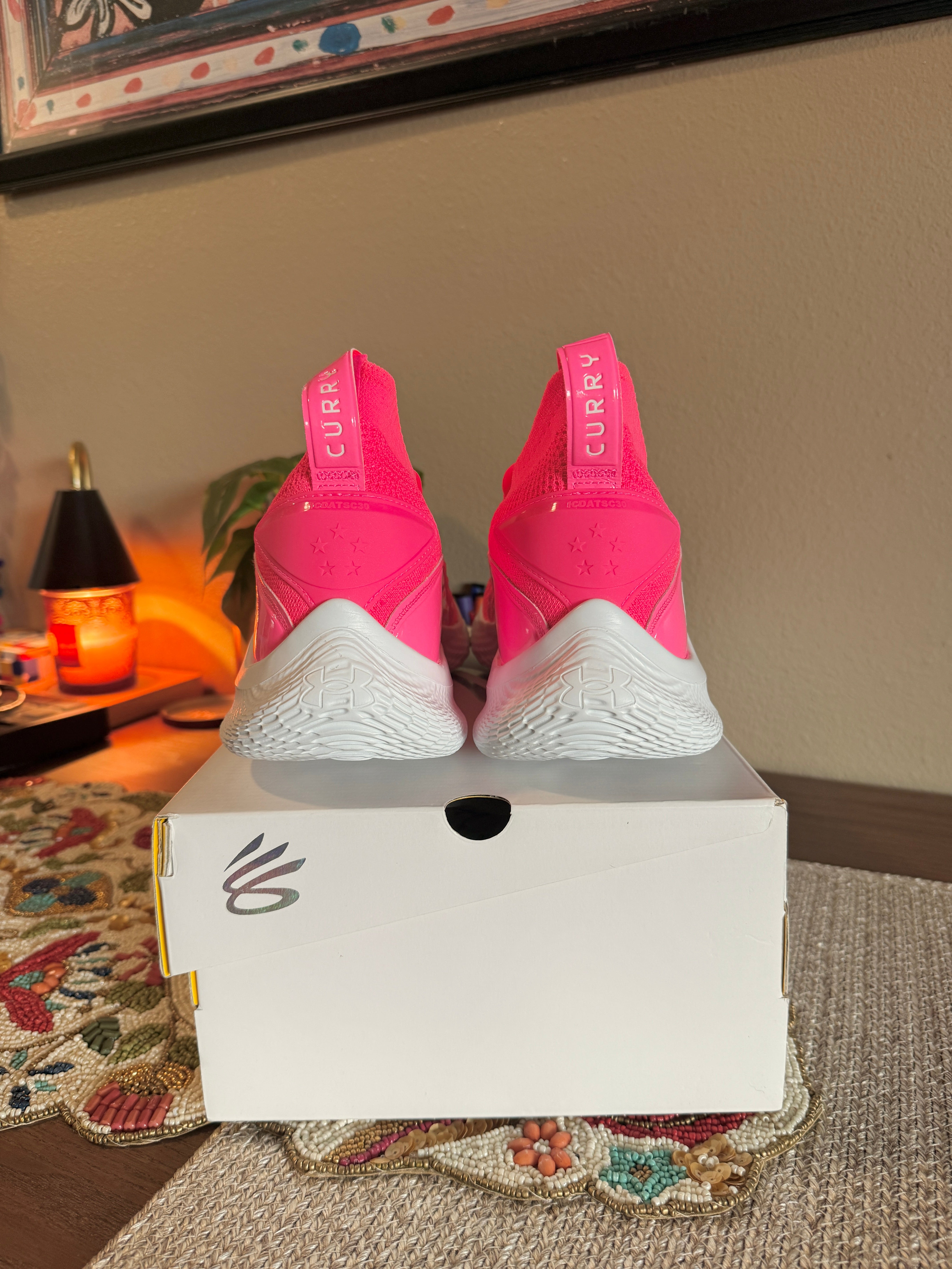 Curry Brand Curry 8 NM Pink Size 11.5