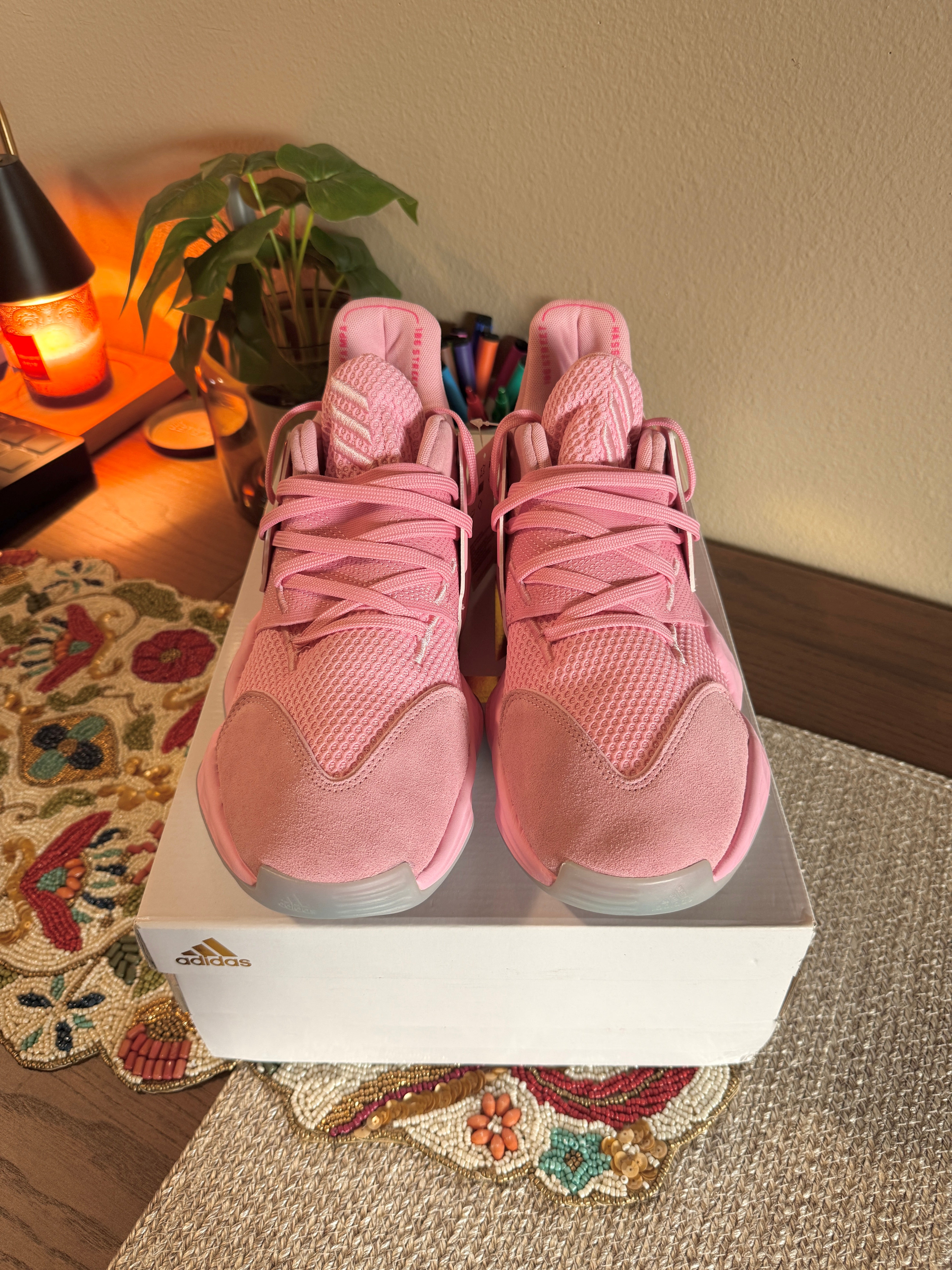 adidas Harden Vol. 4 Pink Lemonade Size 11.5