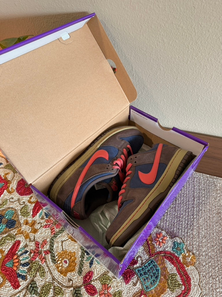 Nike SB Dunk Low Baroque Brown Adobe Size 10