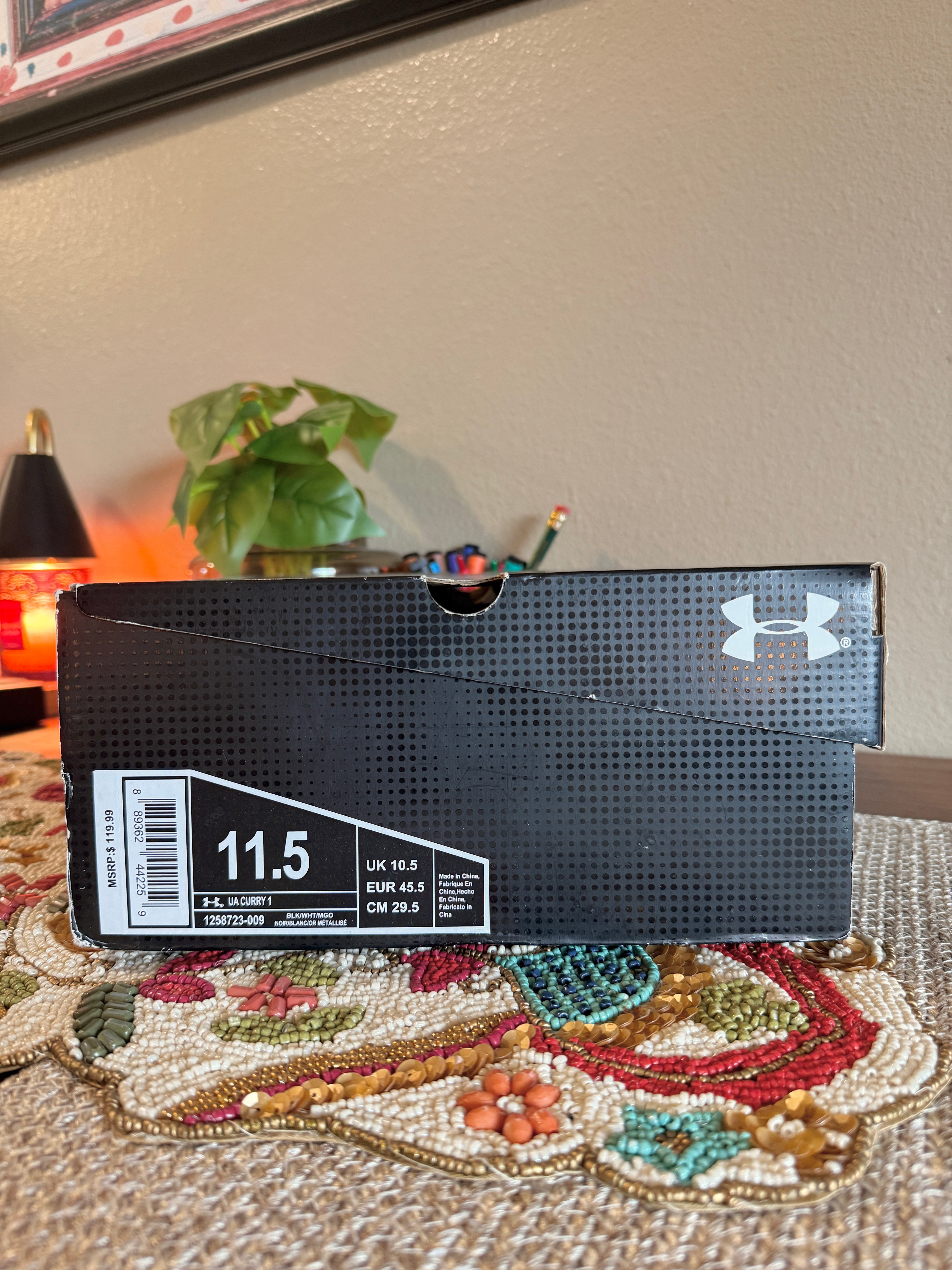 Under Armour Curry 1 MVP Size 11.5