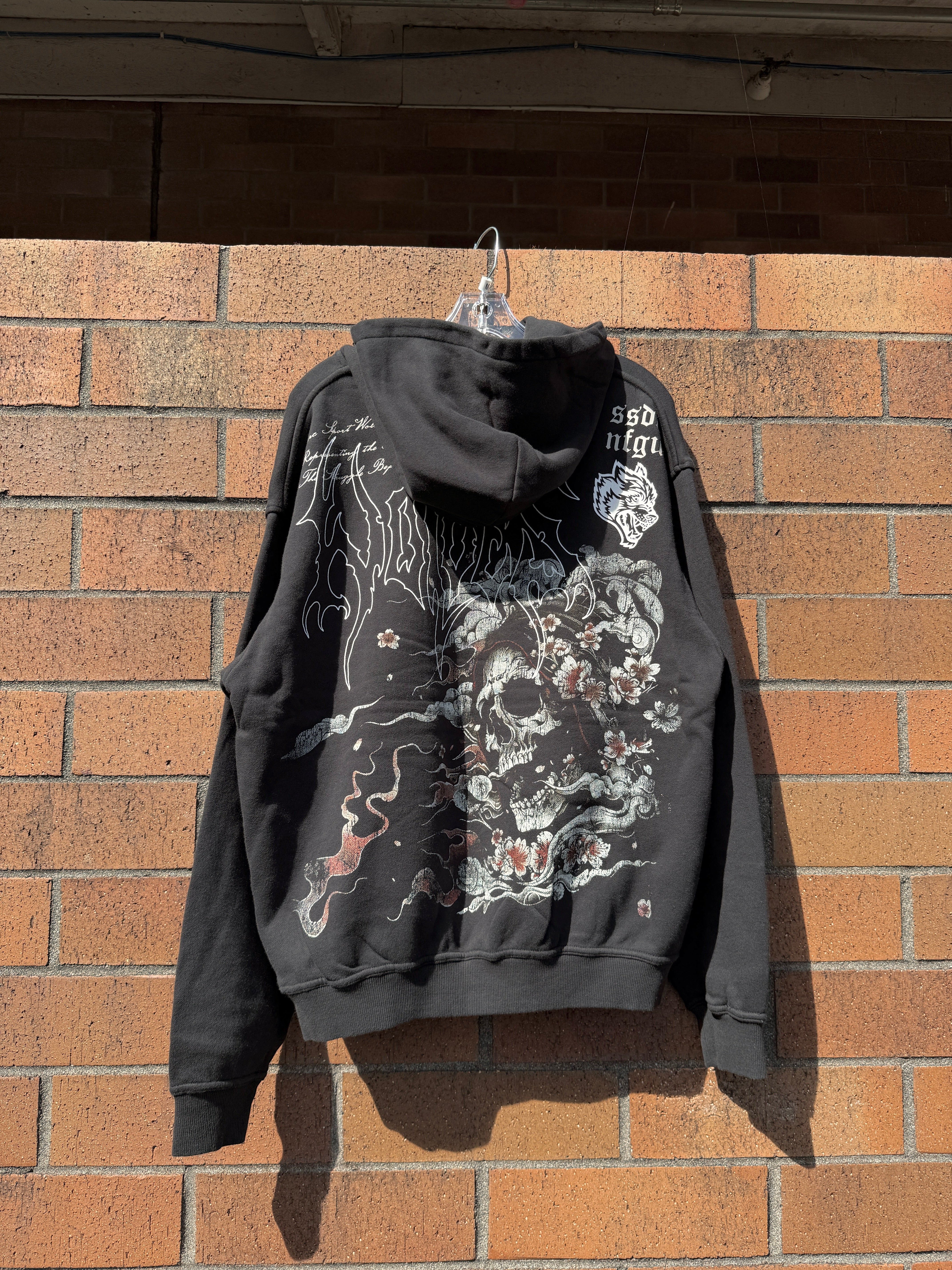 Darc Sport Shonen's Past Pierce Hoodie Black Size L