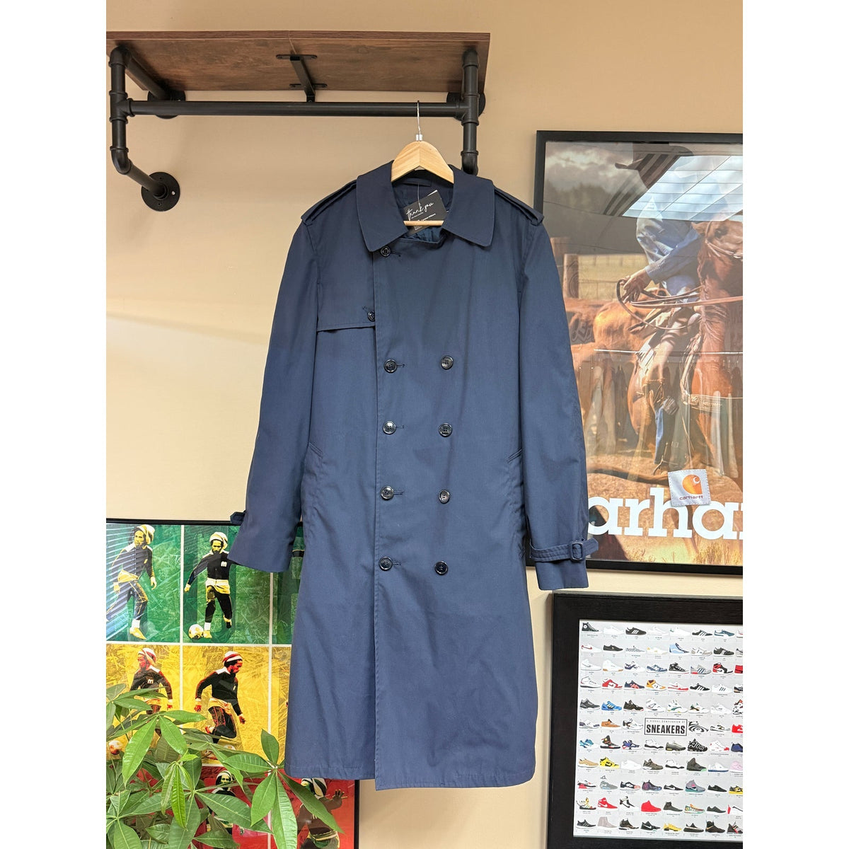 2007 DSCP Military Supply Navy All Weather Coat w/ Liner