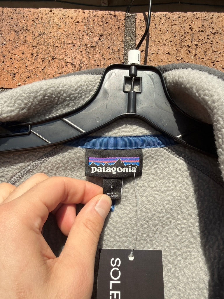 2020 Patagonia Grey Retro-X Fleece Jacket Size L