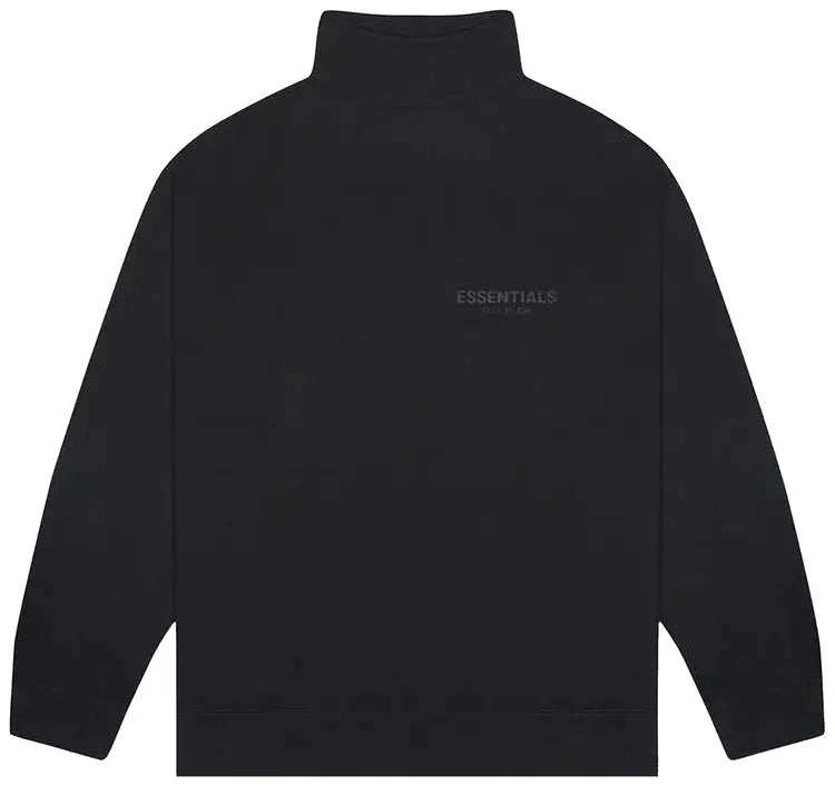 Fear of God Essentials Mock Neck Sweatshirt Stretch Limo Sz M