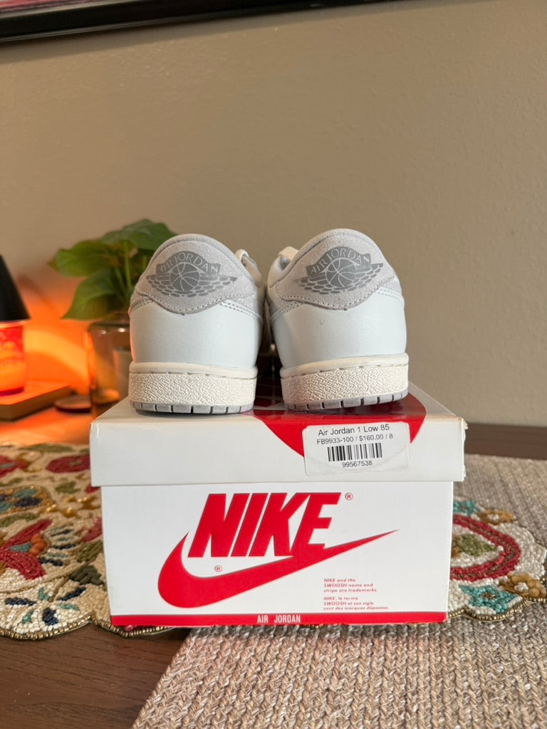 Jordan 1 Low 85 Neutral Grey Size 8 USED