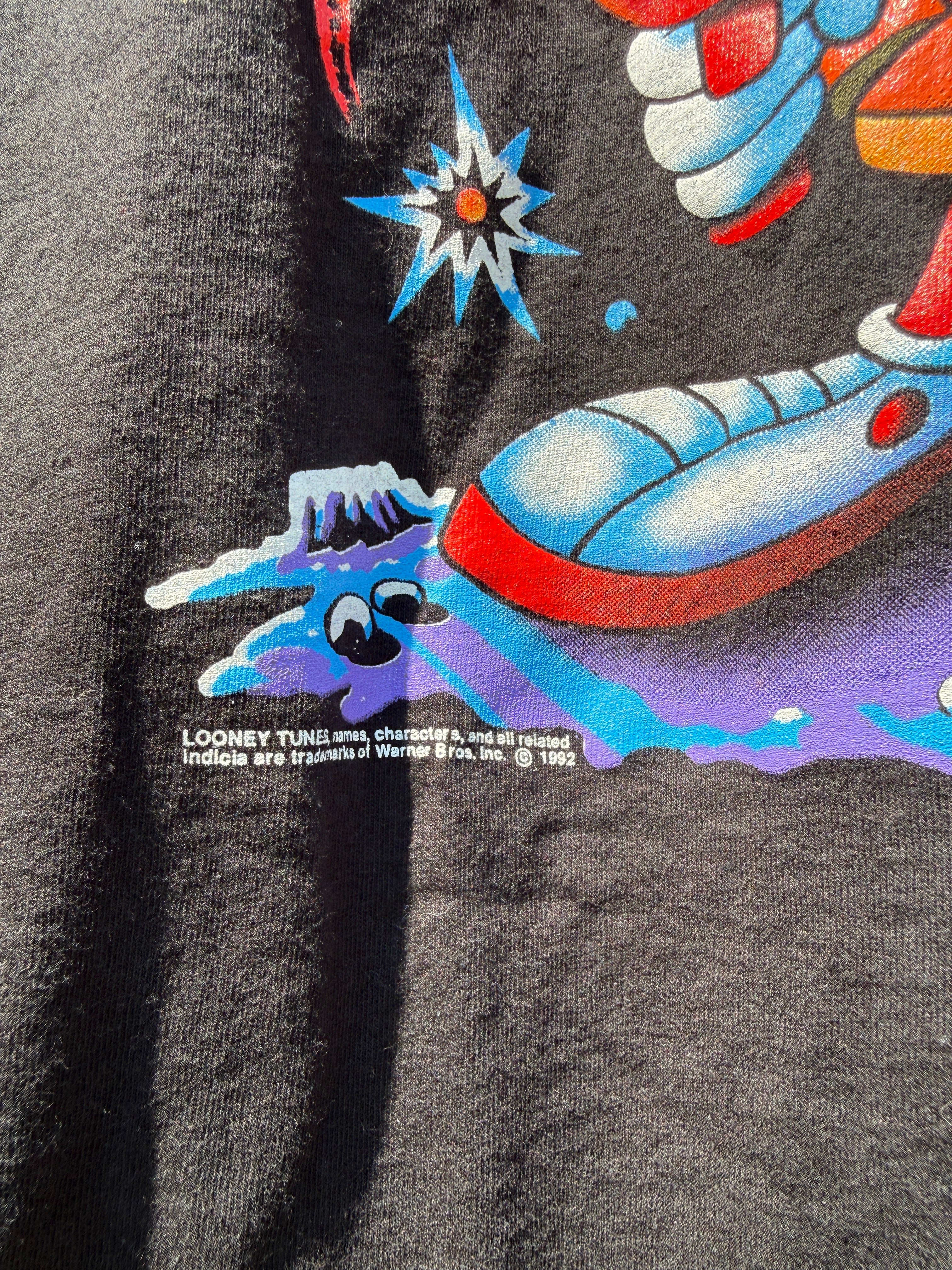 1992 Marvin the Martian Feeling Lucky Earthling? Tee Size L