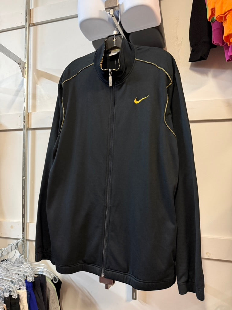 2009 Nike Kobe Bryant Black / Gold Track Jacket Sz XL