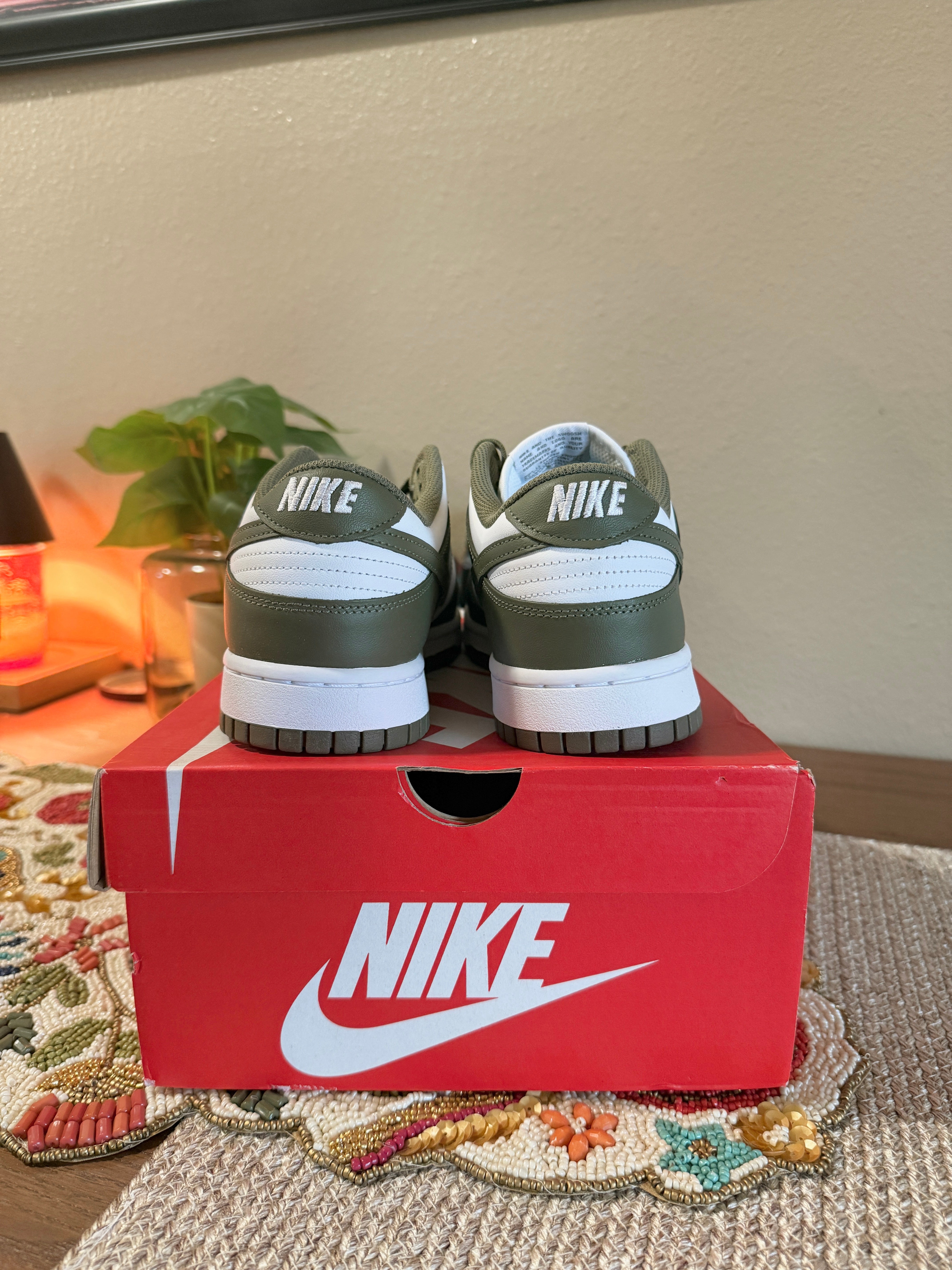 Nike Dunk Low Medium Olive Size 9.5M / 11W