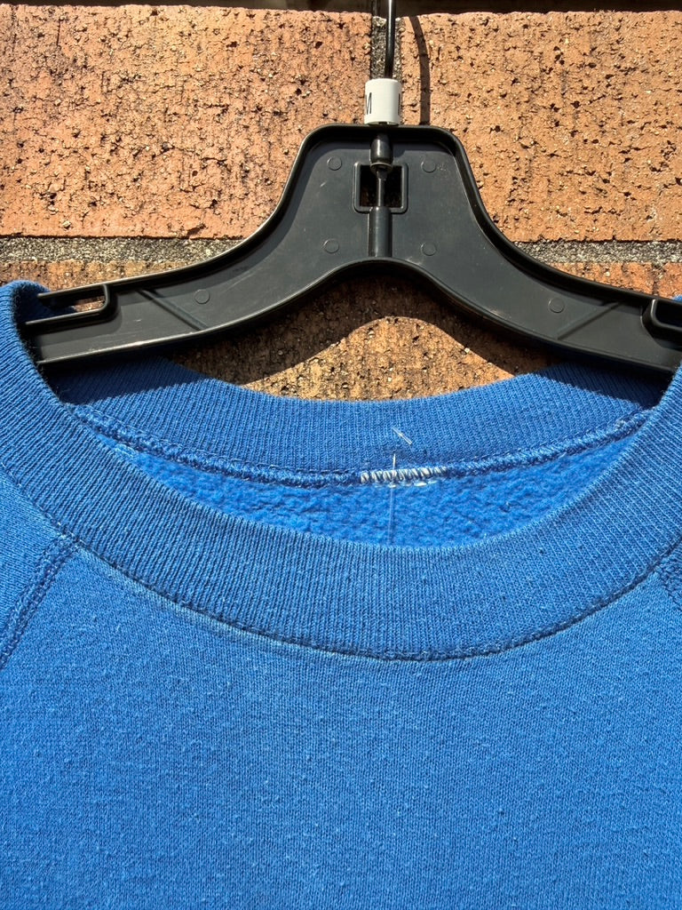 80s Pitt Panthers Blue Crewneck Sz M