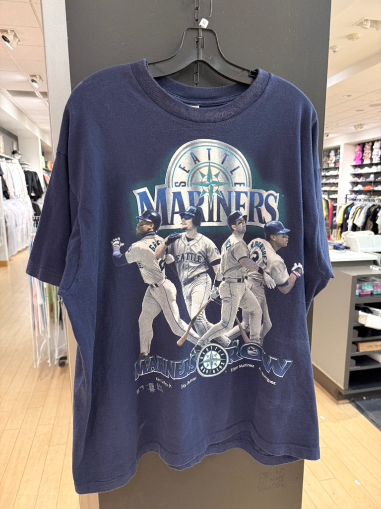 1997 Seattle Mariners Row Pro Player Tee Sz XL