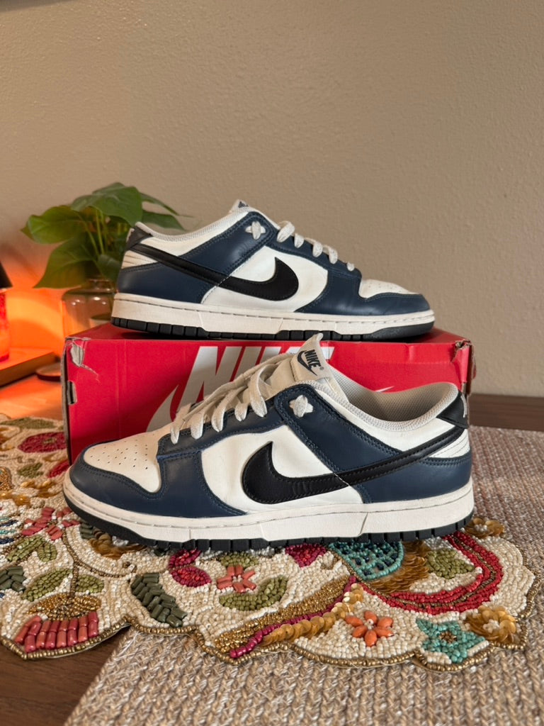 Nike Dunk Low Armory Navy Size 10.5M / 12W USED