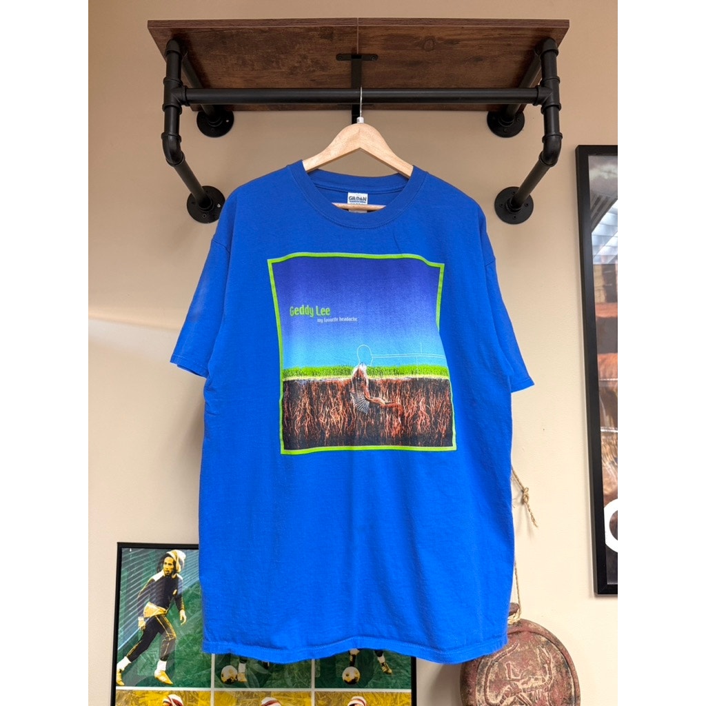2000 Geddy Lee My Favorite Headache Album Tee