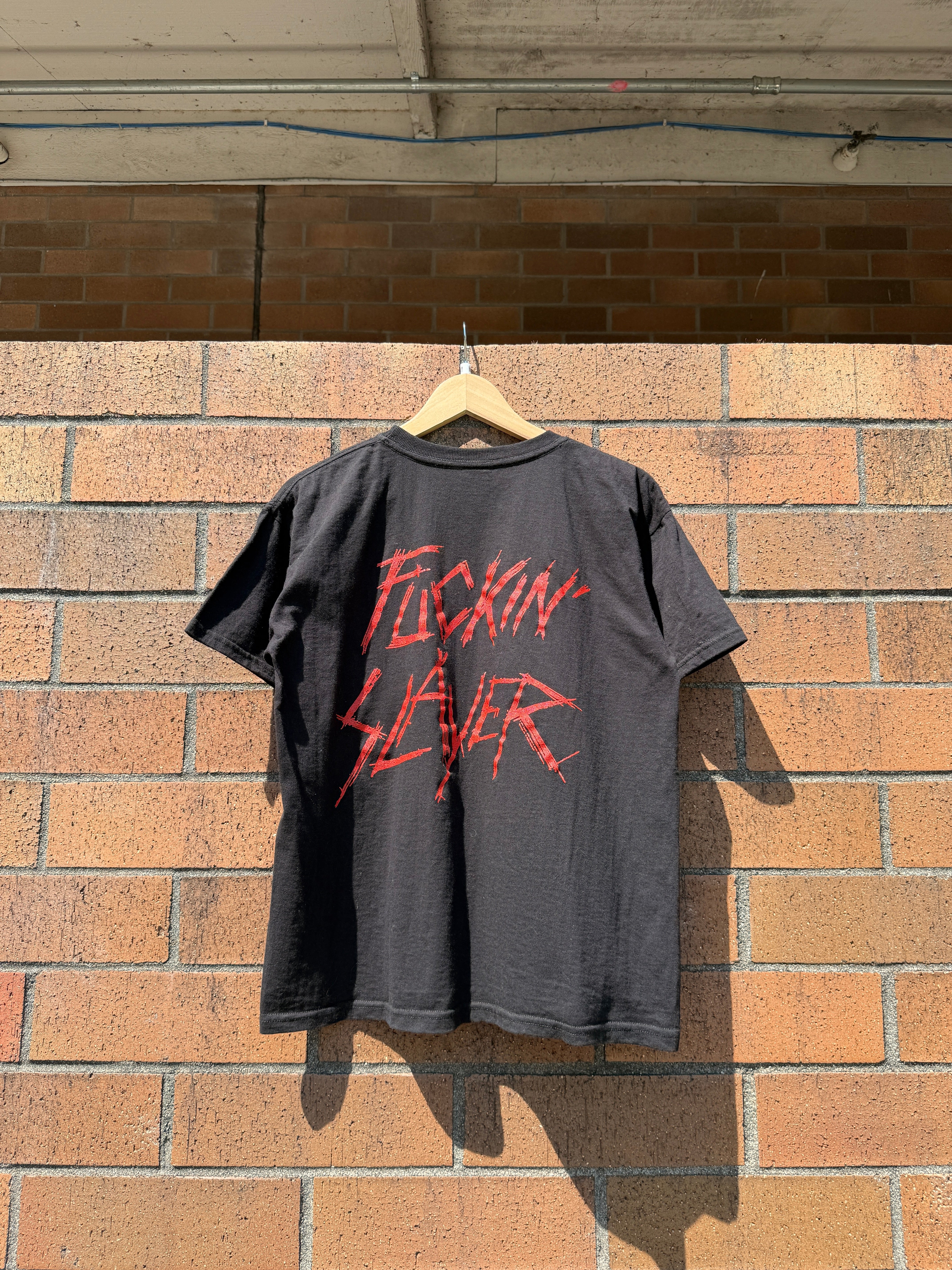 90s Slayer Rock Tees Mexican Bootleg Tee Size M