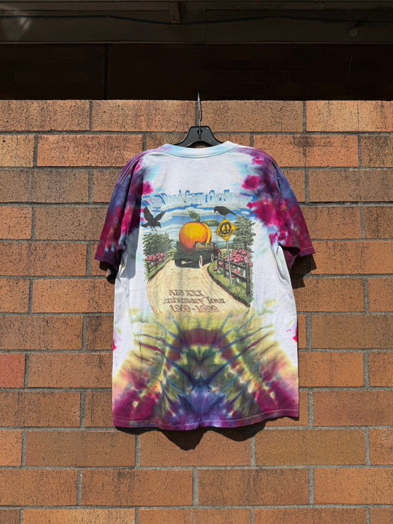 1999 Allman Brothers Band Hand Dyed Tour Tee Size XL