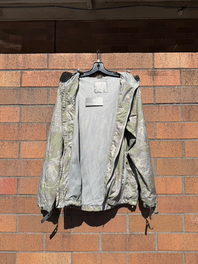 Y2K Stussy Authentic Gear Camo Windbreaker Sz M