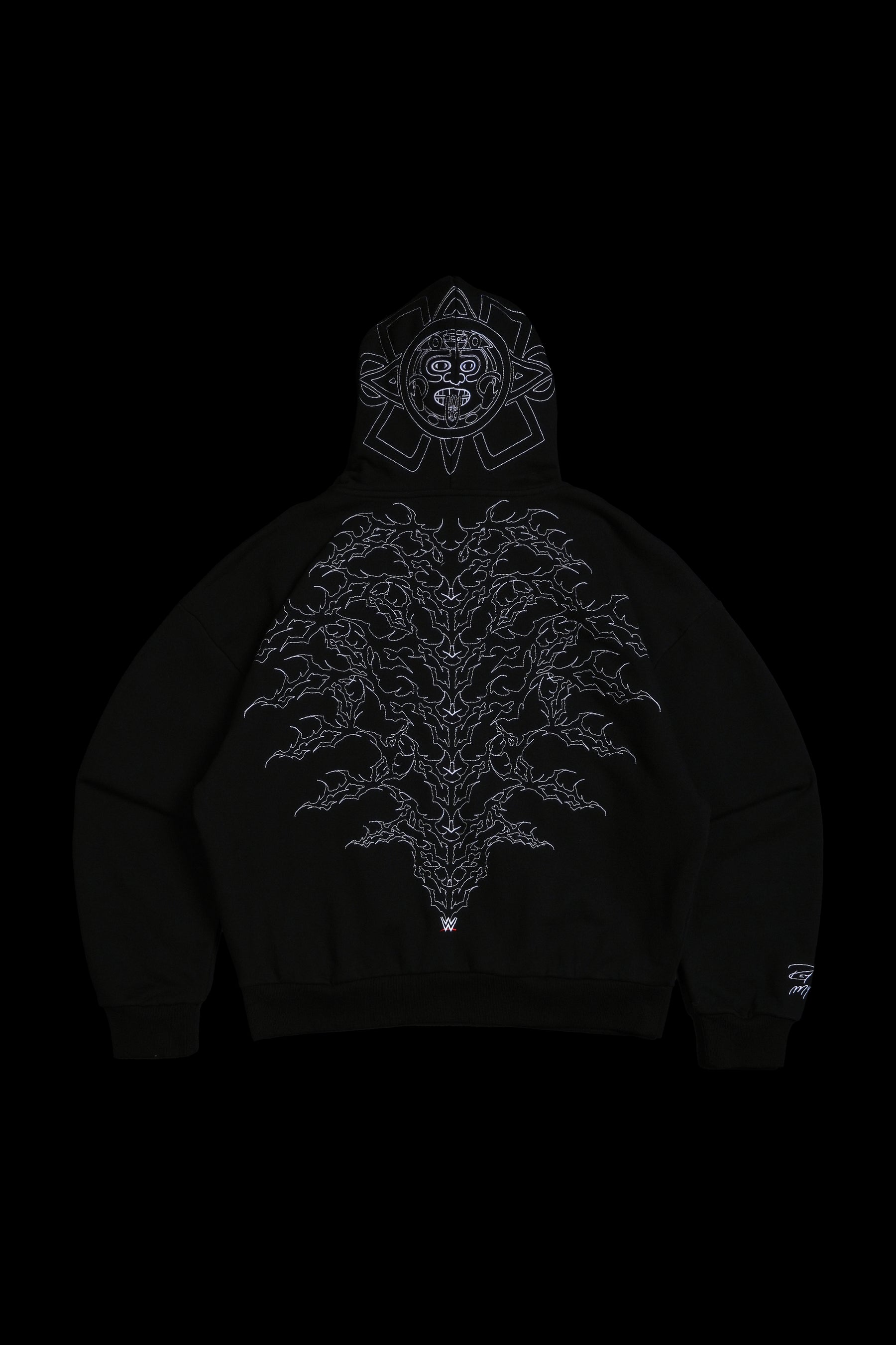 Civil Regime LWO Rey Mysterio Full Zip Hoodie Black