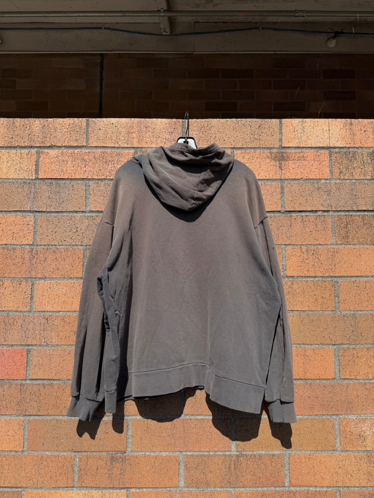 Y2K Nike Vintage Athletics Faded Black Hoodie Size XL