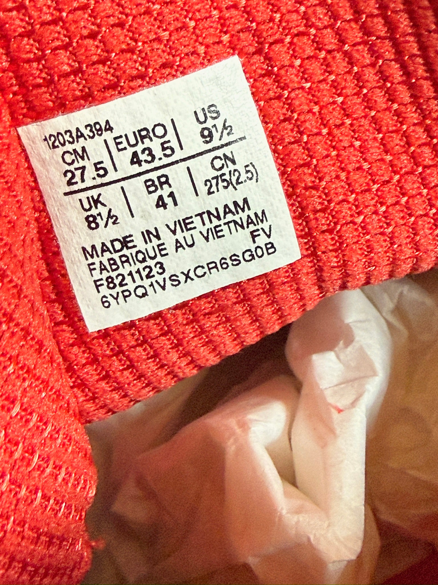 Asics US4-S Gel-Terrain x Kiko Kostadinov Classic Red Size 9.5