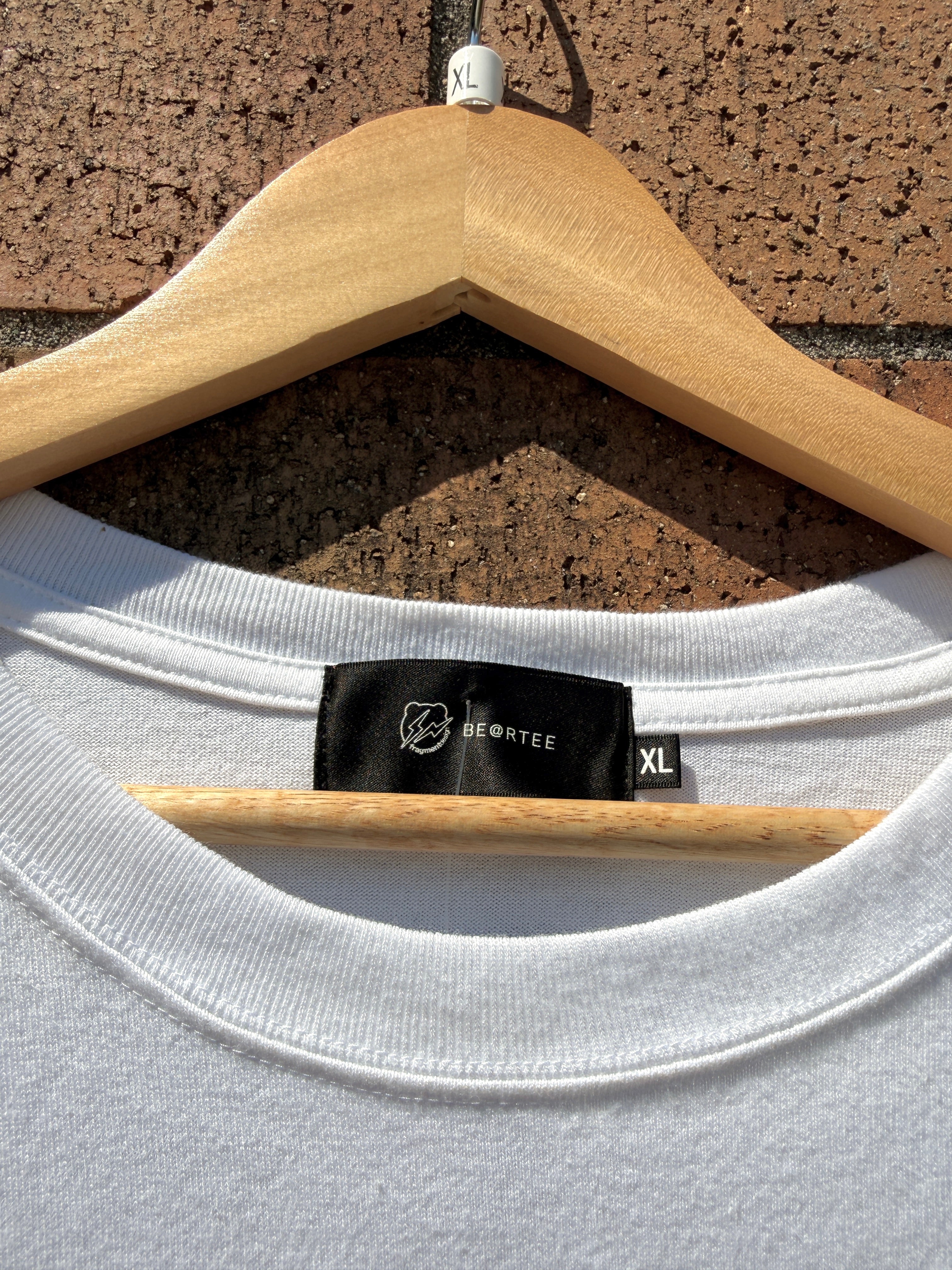 Fragment Design White Bearbrick Tee Size XL