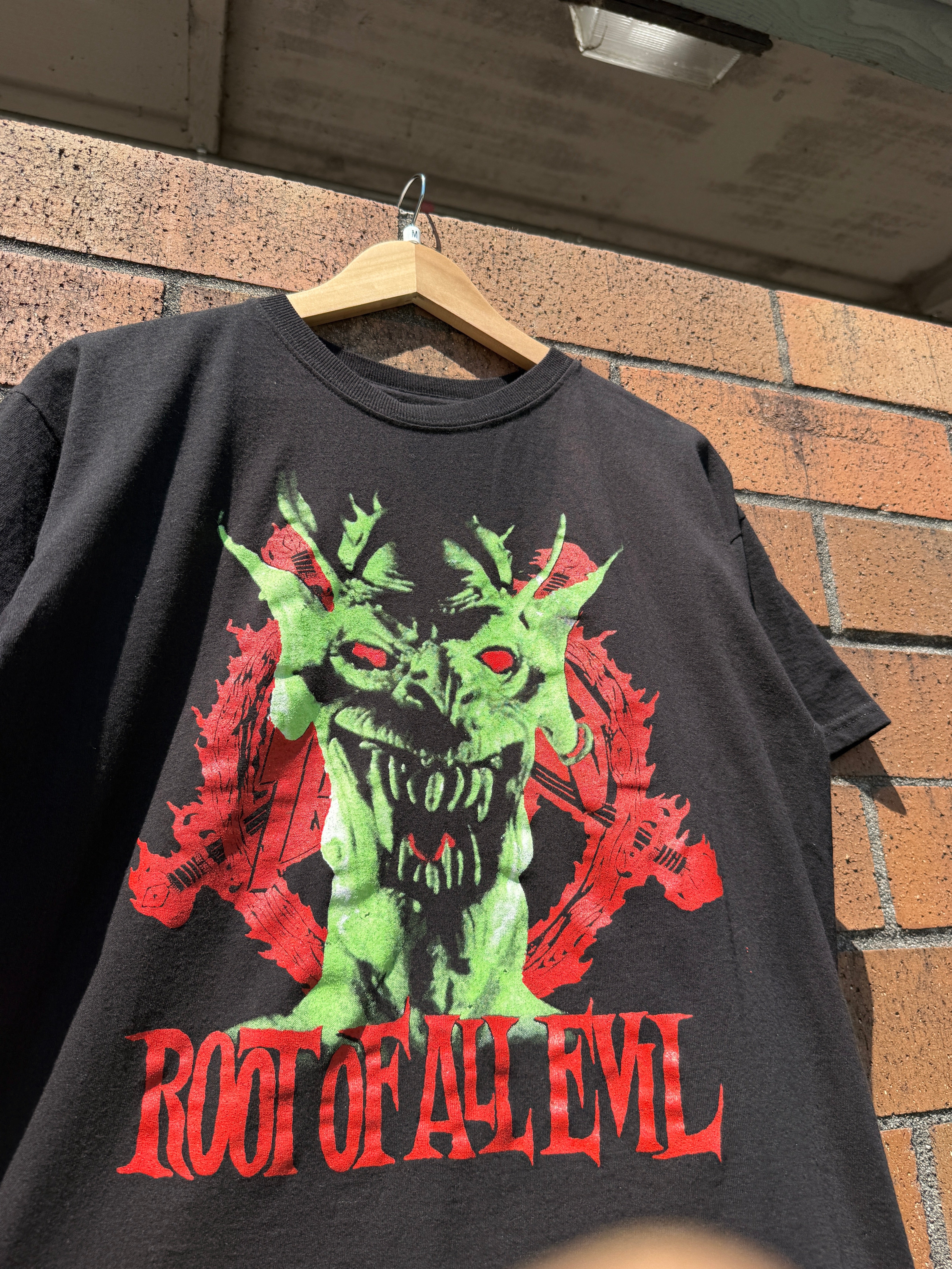 90s Slayer Rock Tees Mexican Bootleg Tee Size M