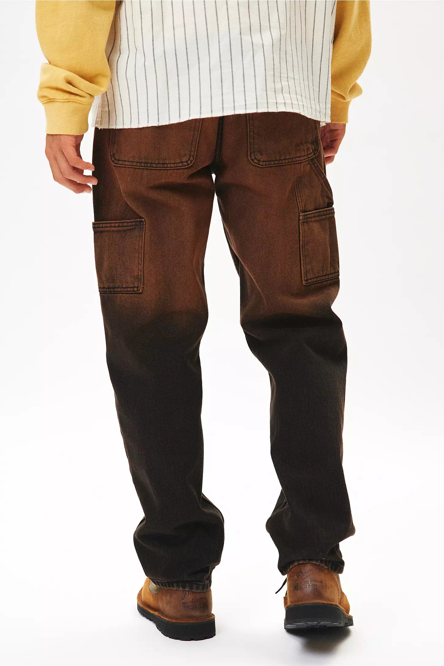 BDG Tinted Brown Straight Fit Utility Jeans Sz 30x32
