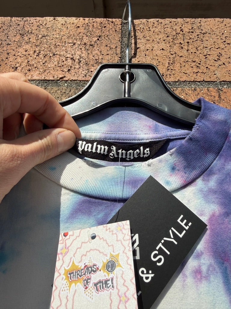 Palm Angels Palms&Skull Hand Dyed Tee Size M