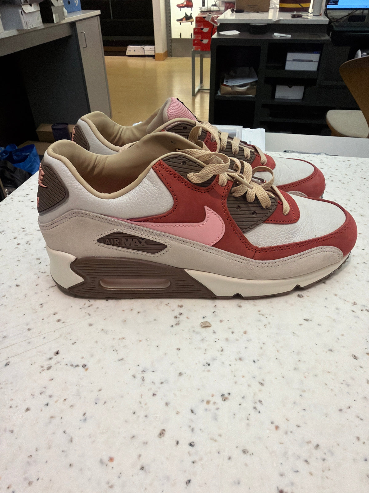 Nike Air Max 90 NRG Bacon (2021) SZ 9.5 USED NO BOX