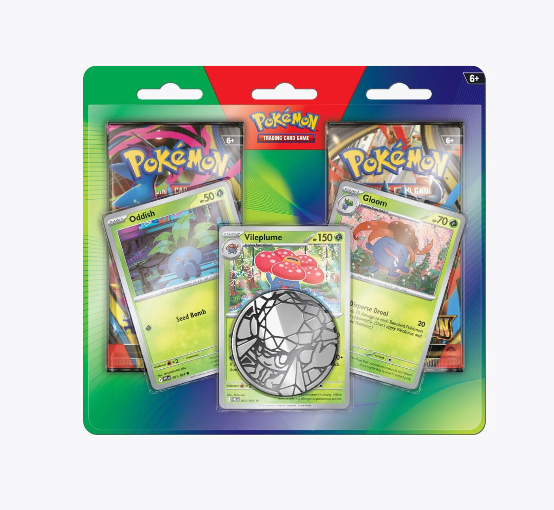 POKEMON PHANTASMAL FLAMES/MEGA EVOLUTION 2 PACK BLISTER