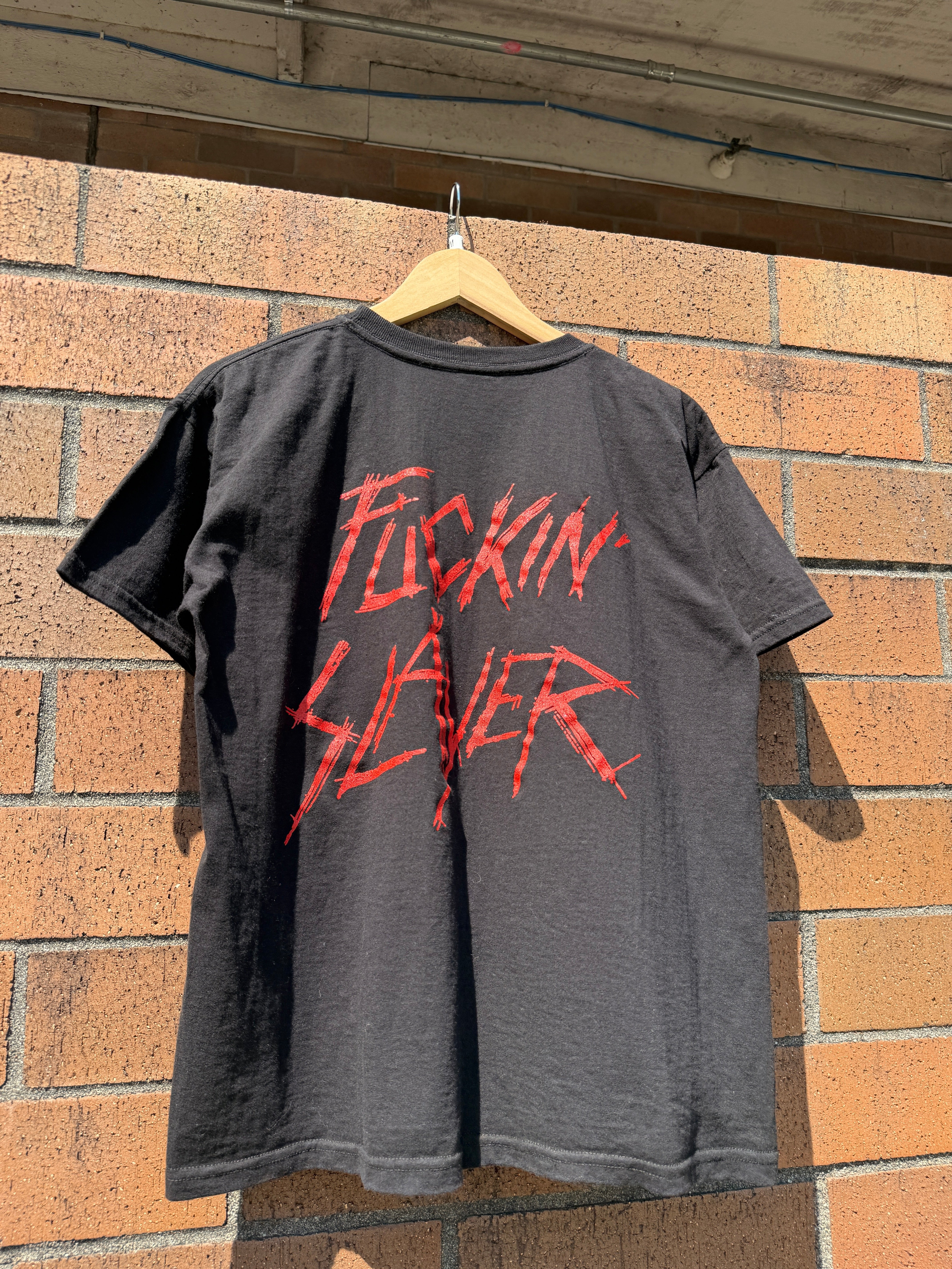 90s Slayer Rock Tees Mexican Bootleg Tee Size M