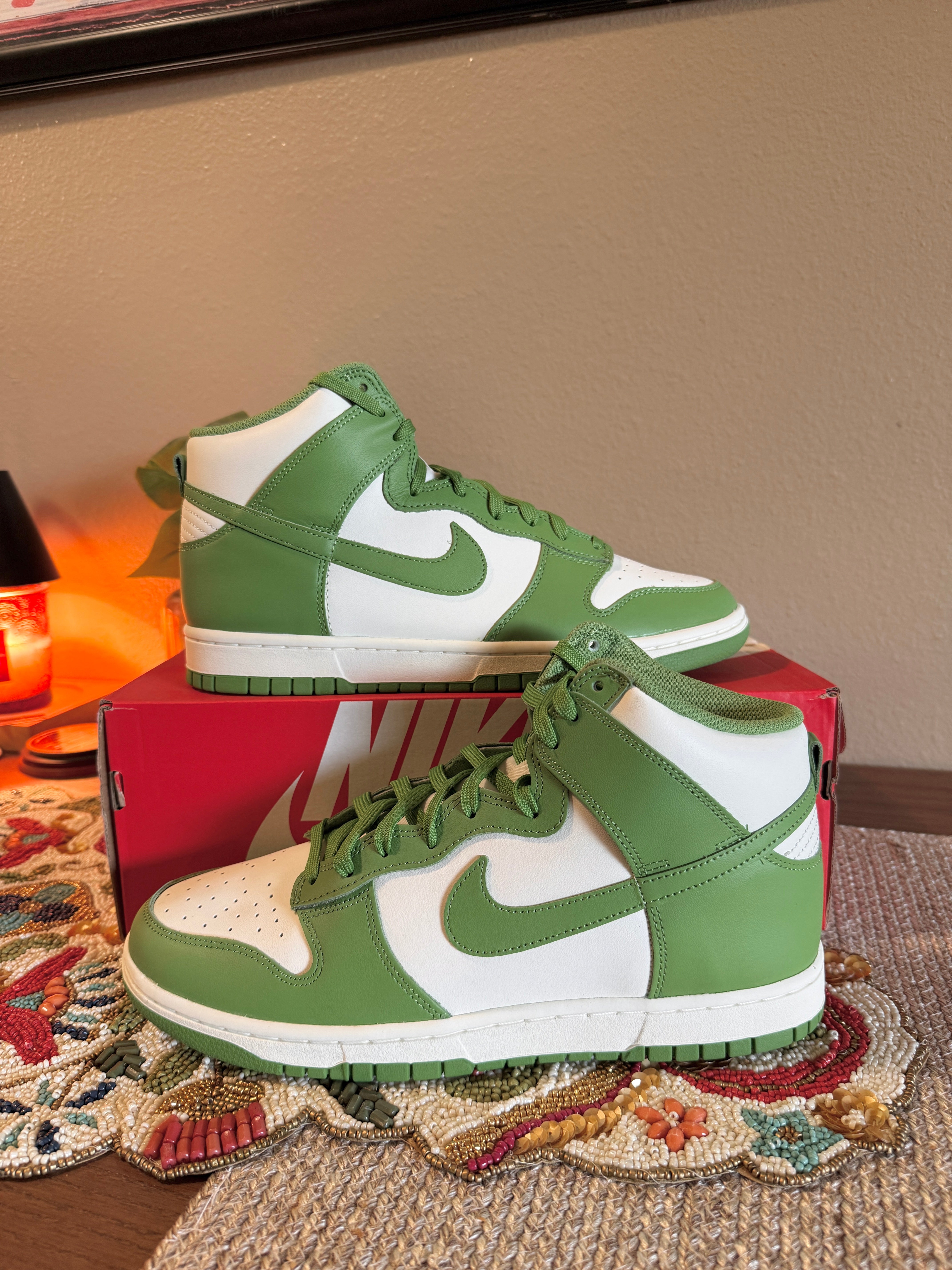 Nike Dunk High Chlorophyll Sail Size 10.5M / 12W