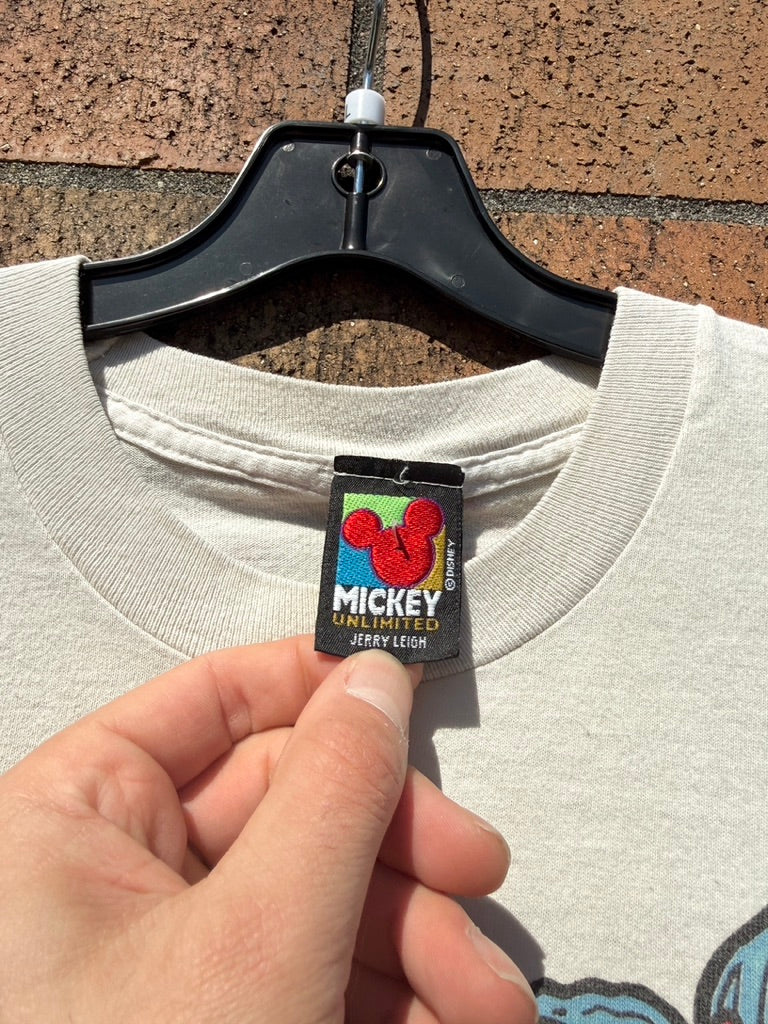 90s Mickey Mouse Florist Tee Sz XL