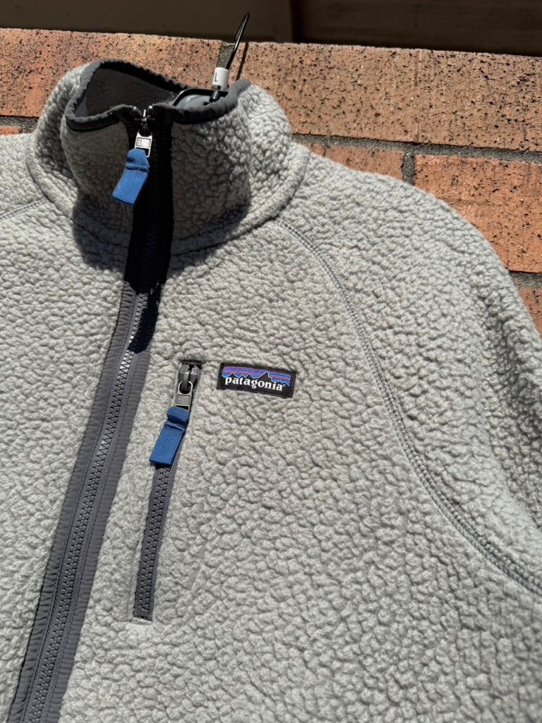 2020 Patagonia Grey Retro-X Fleece Jacket Size L