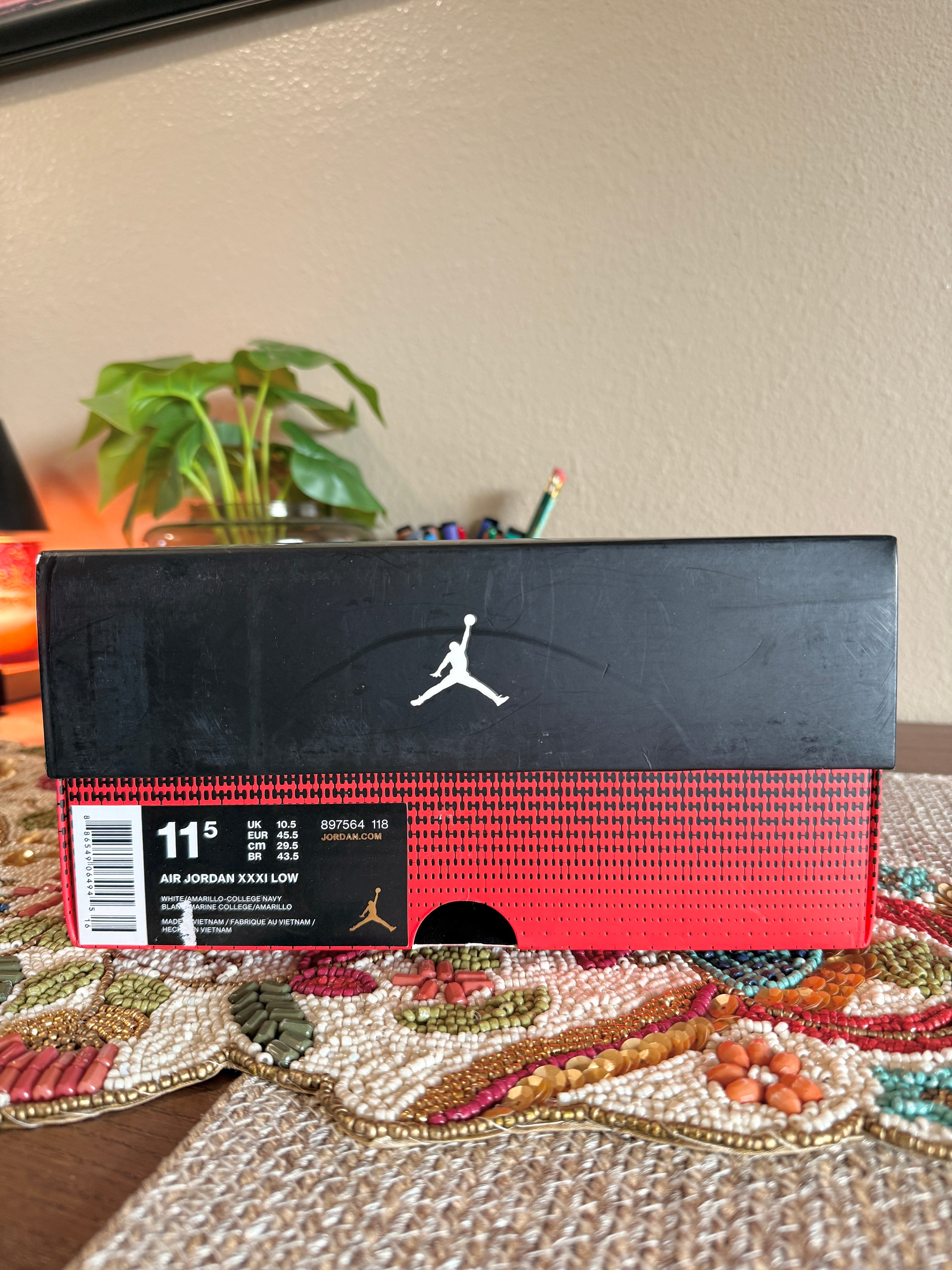 Jordan XXX1 Low California Bears Size 11.5