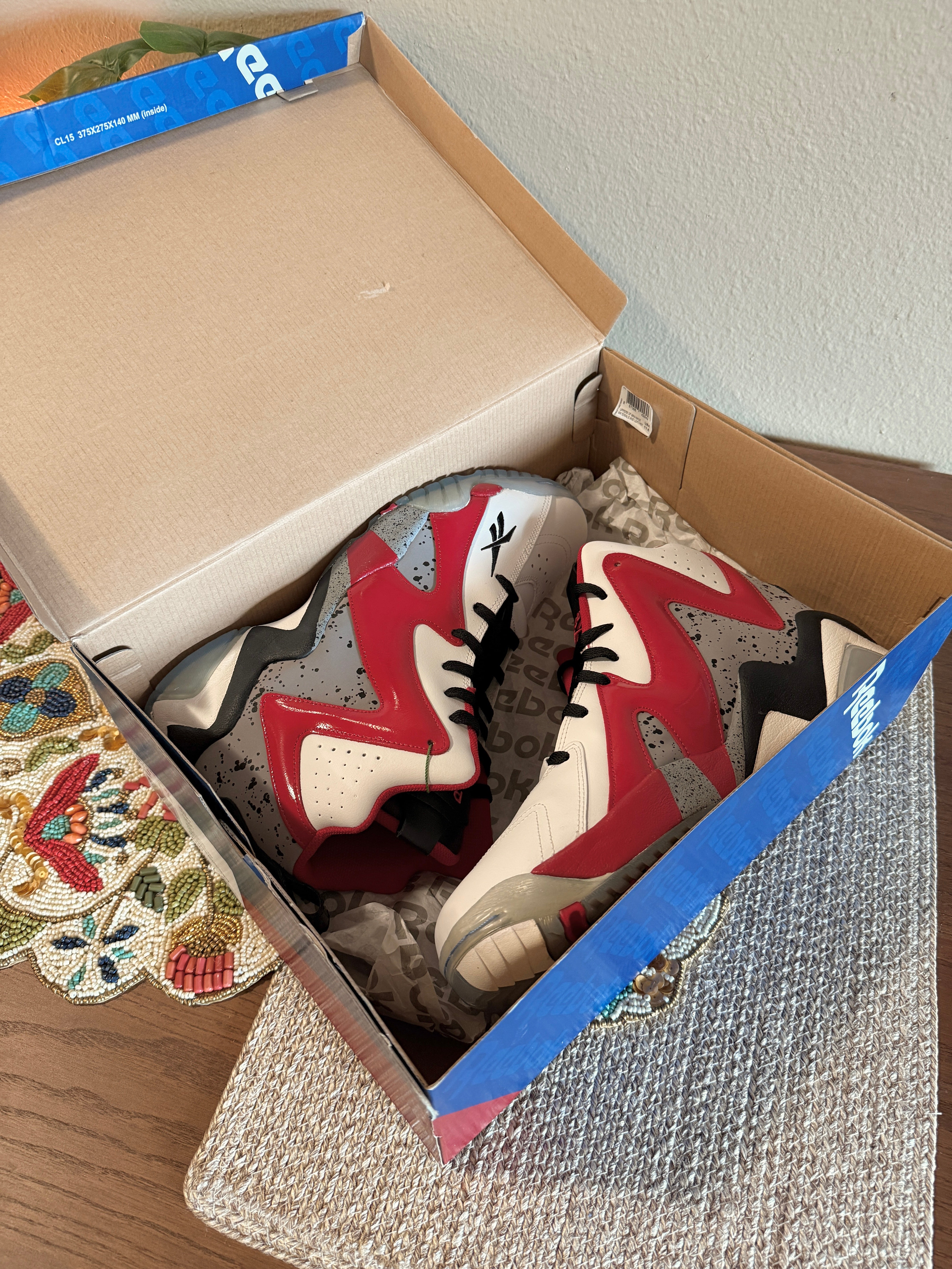 Reebok Kamikaze II Trailblazers Size 11.5