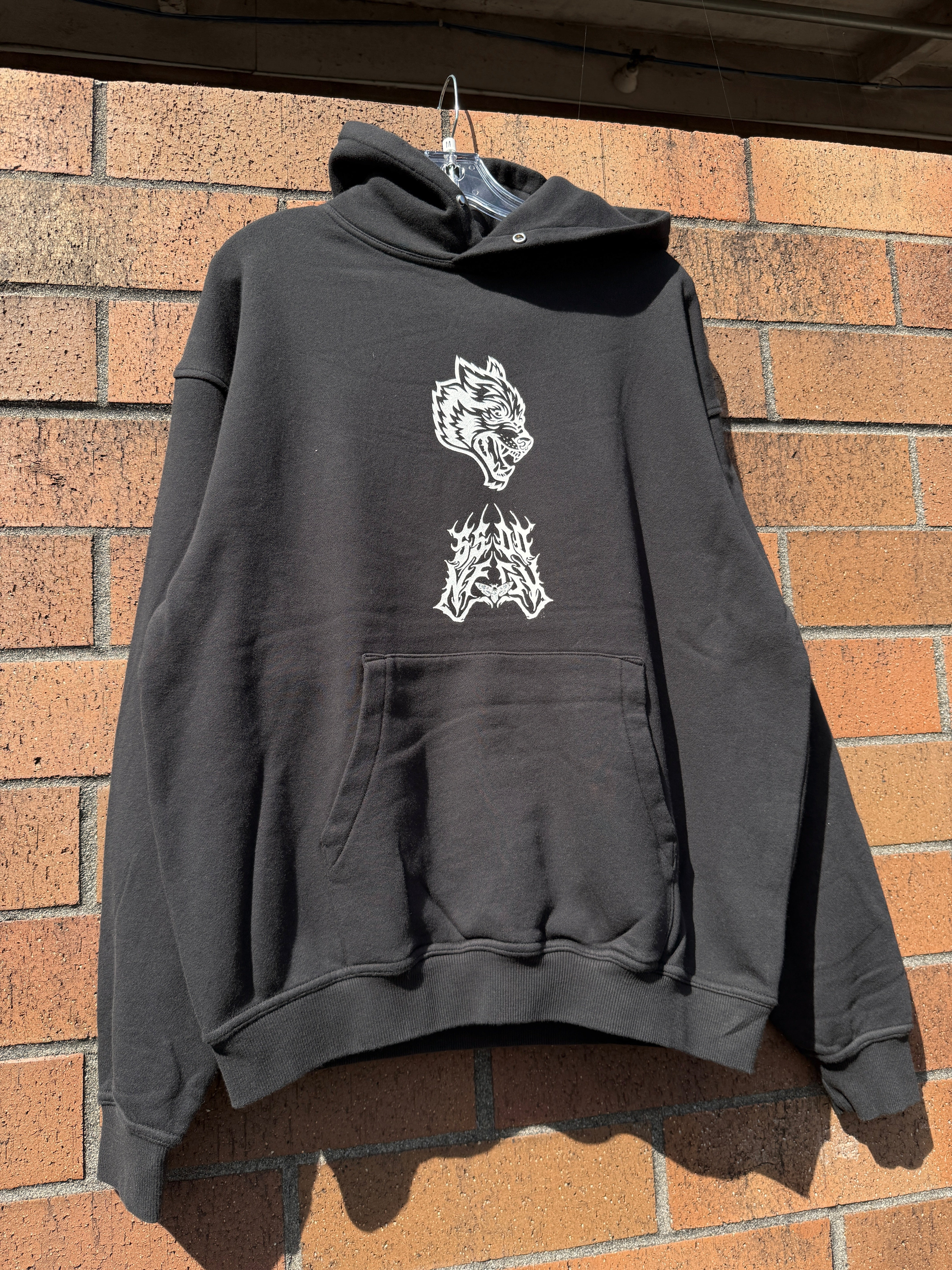 Darc Sport Shonen's Past Pierce Hoodie Black Size L