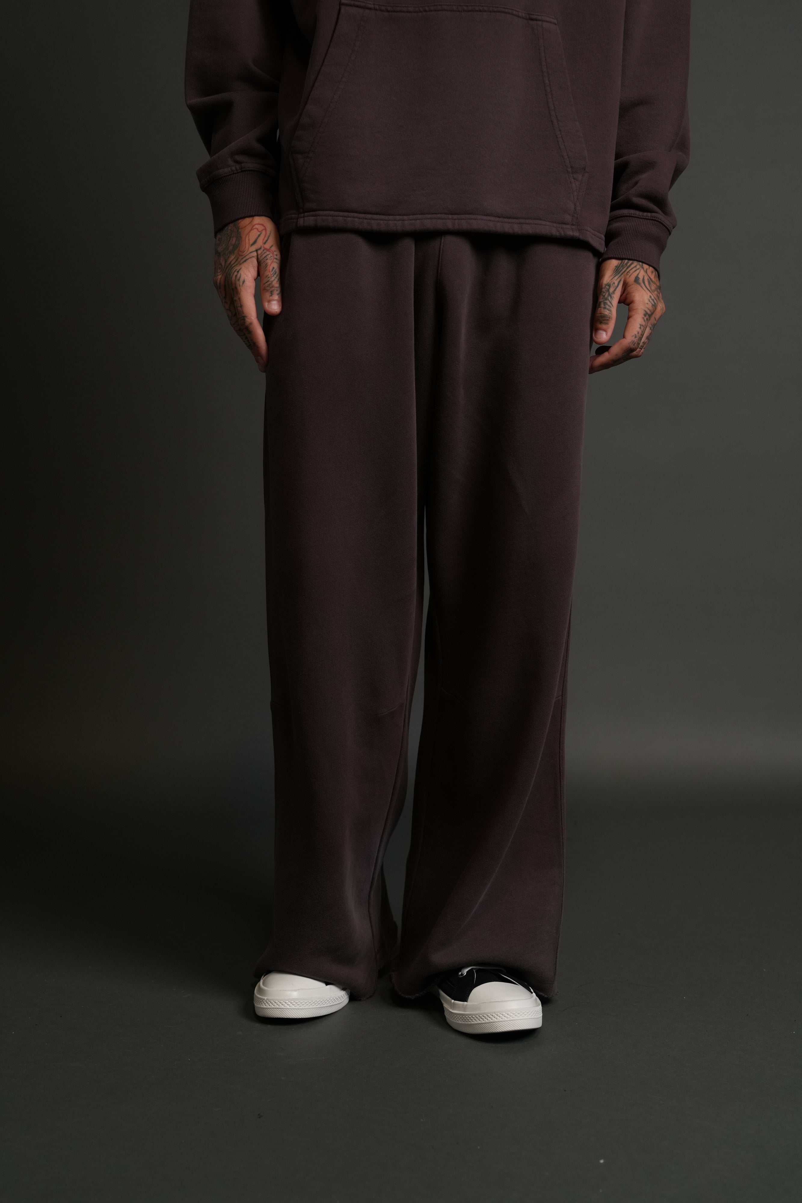 Darc Sport Wandering Moaty Sweat Pants Garnet Drift Wash Sz XL