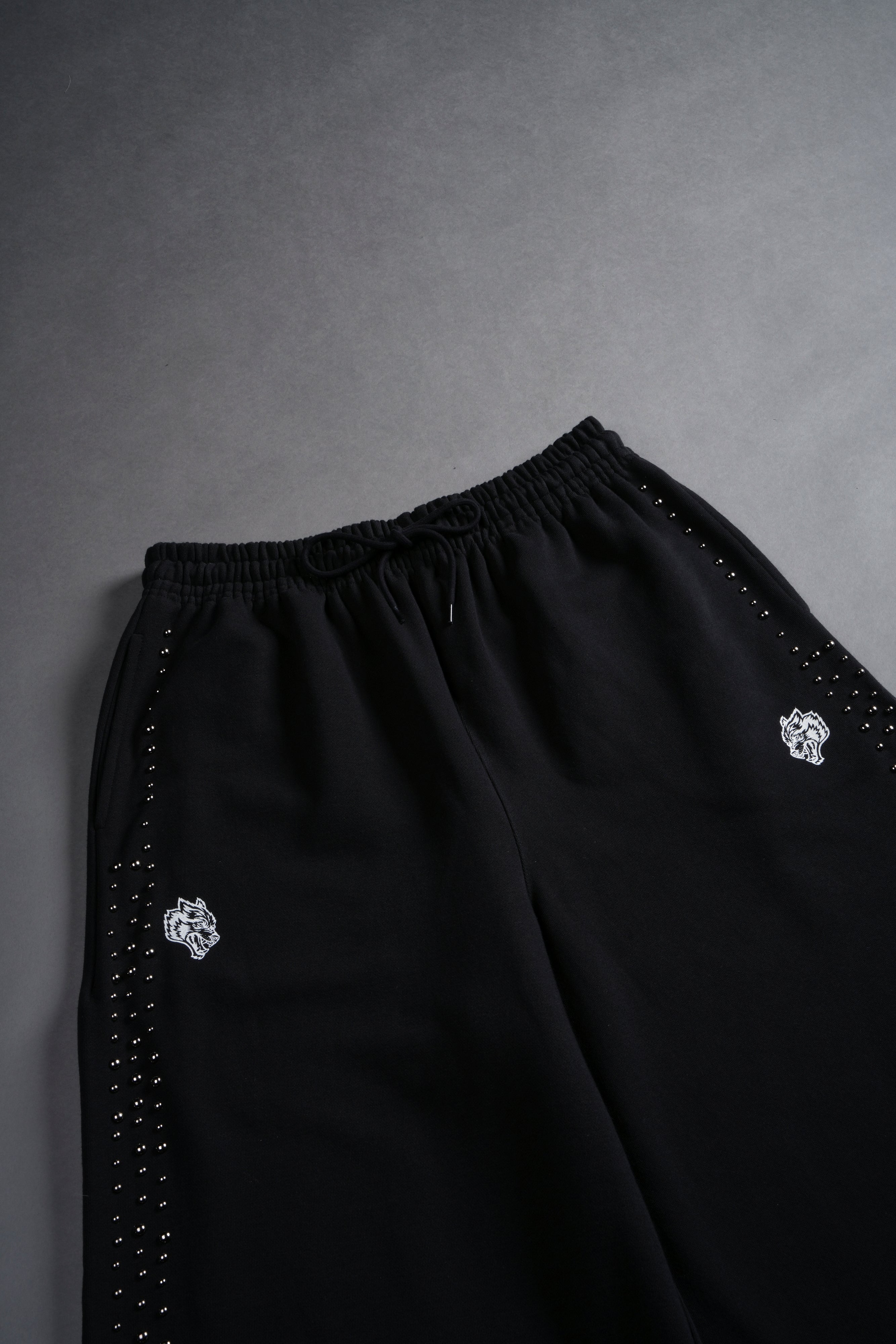 Darc Sport Dual Wolf Stud Grunge Omen Sweatpants Black Sz XL