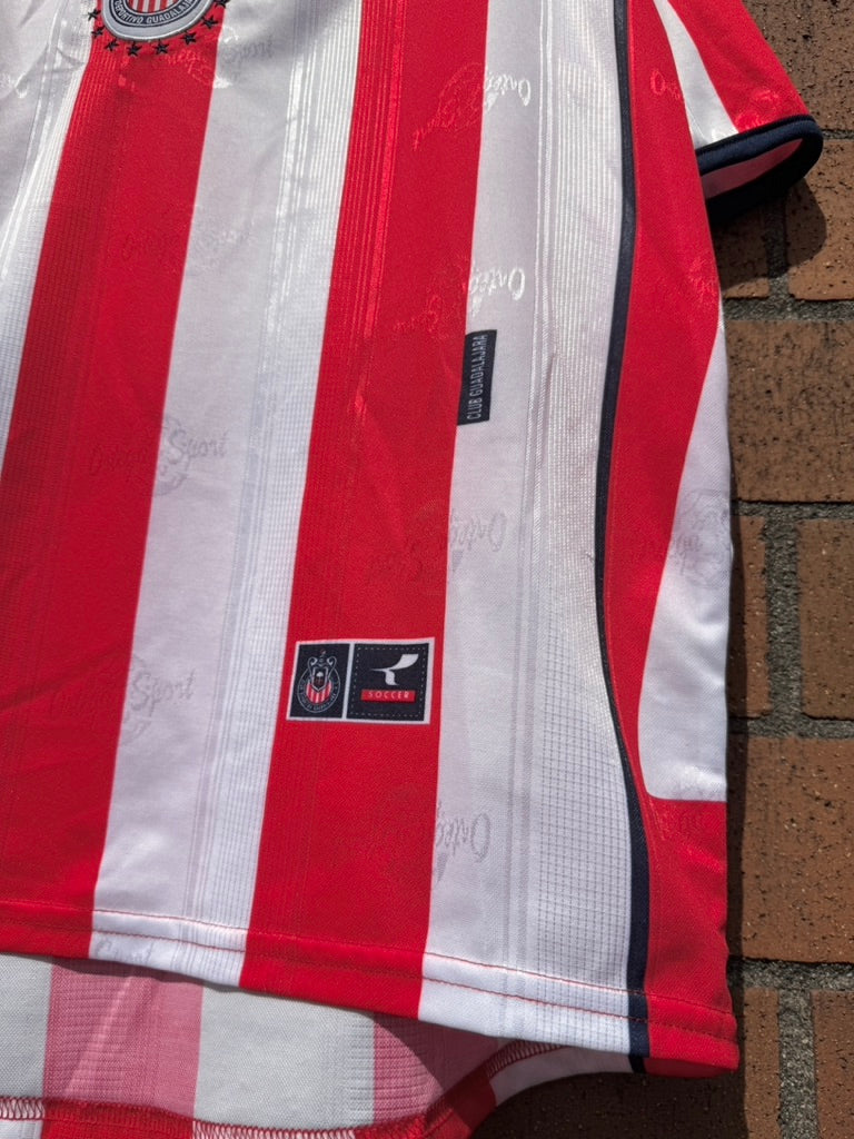 90s Chivas Guadalajara MX Liga Jersey Size L