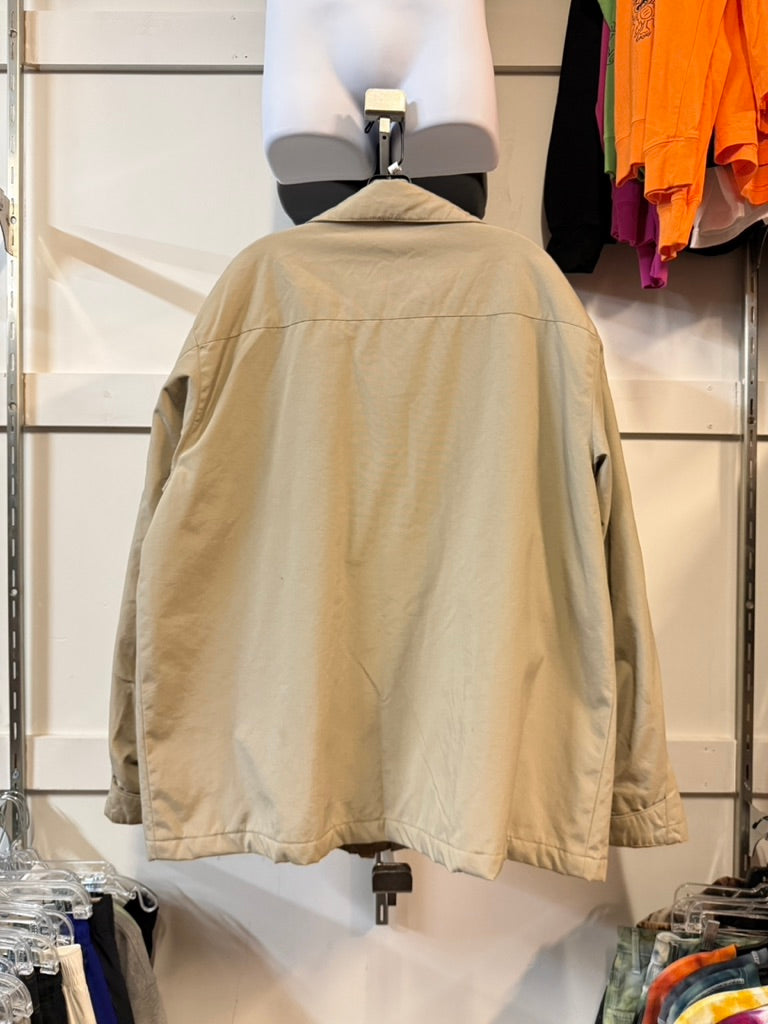 Y2K Patrol 55 Beige Ski Jacket Sz XL