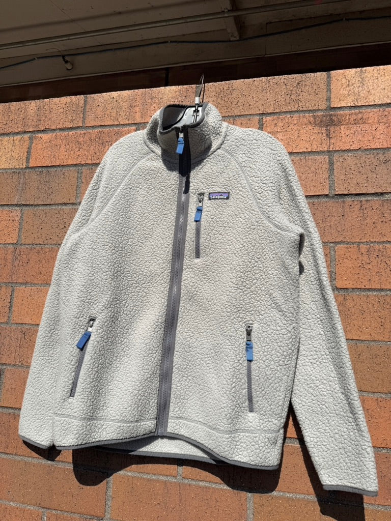 2020 Patagonia Grey Retro-X Fleece Jacket Size L