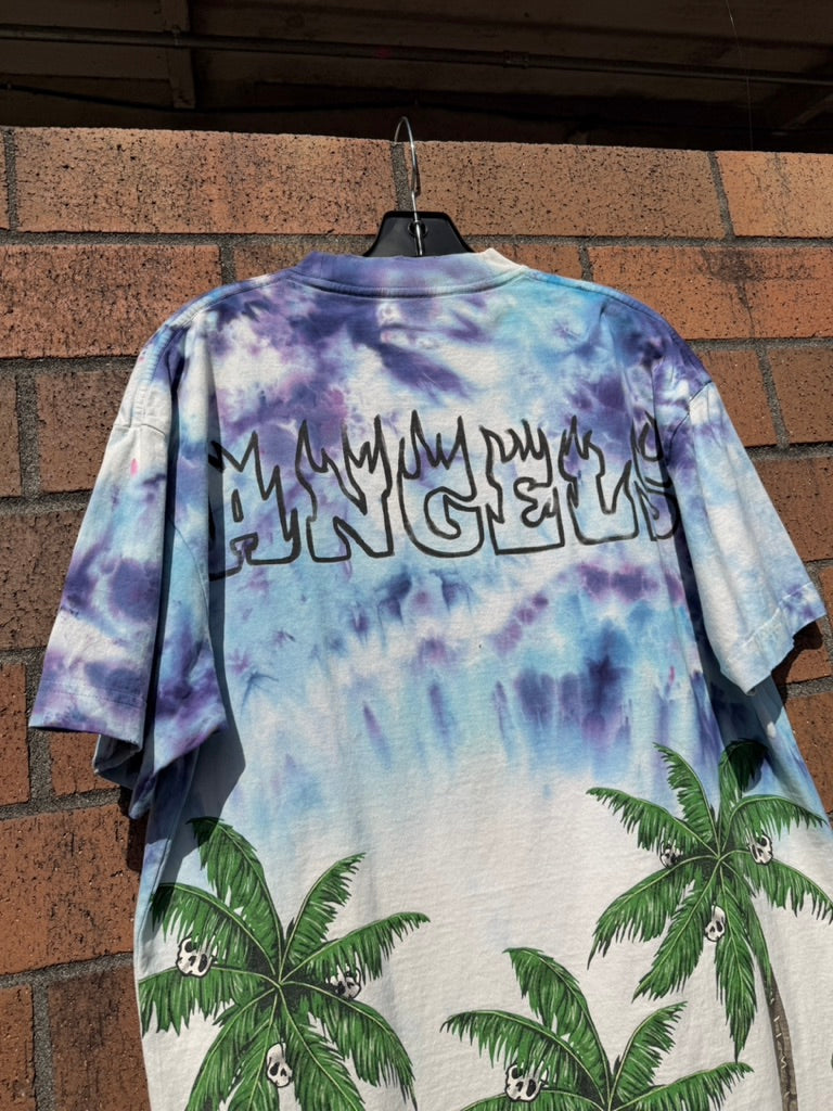 Palm Angels Palms&Skull Hand Dyed Tee Size M