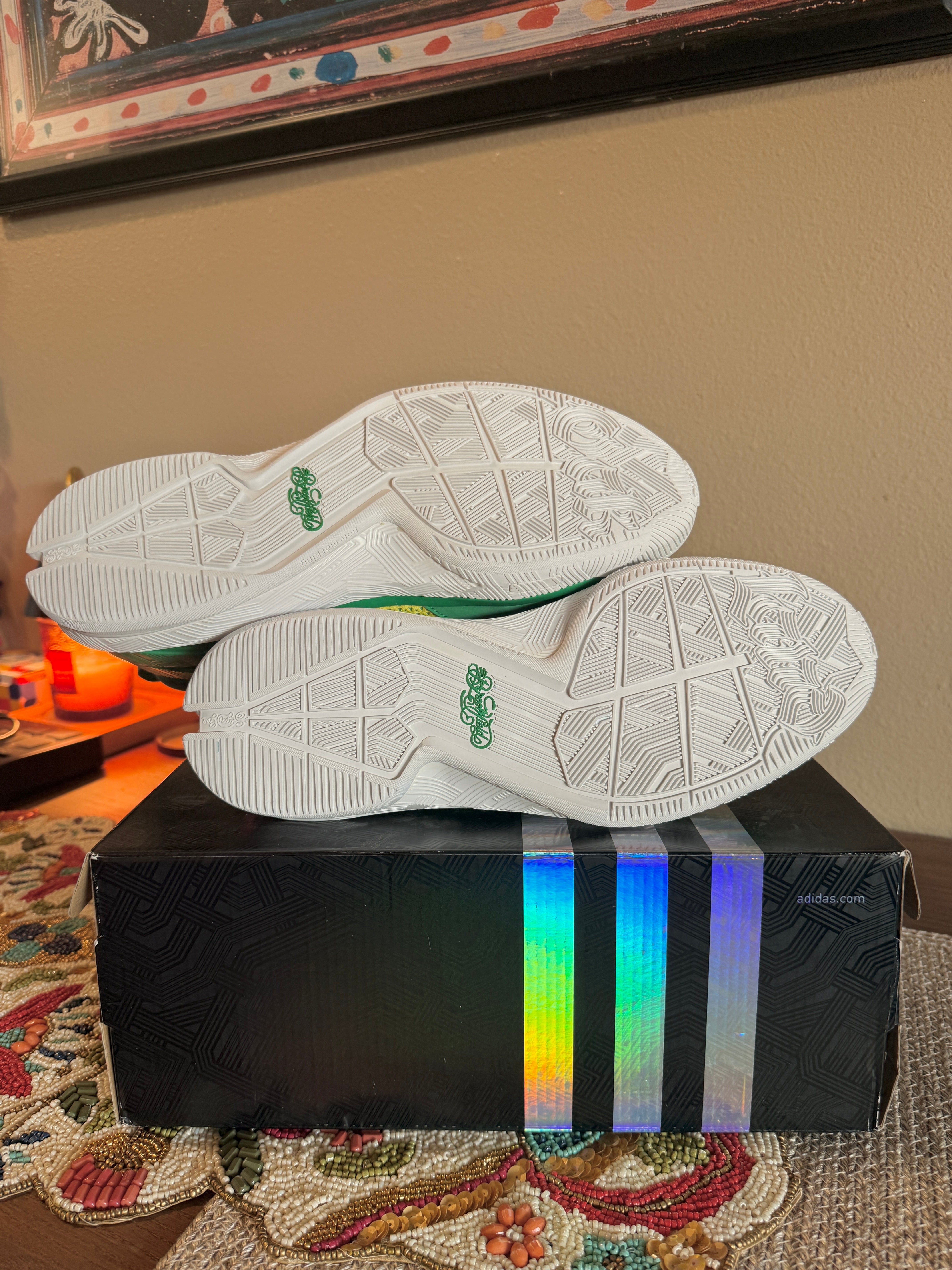 Adidas D Lillard 2 Oakland A's Size 11.5