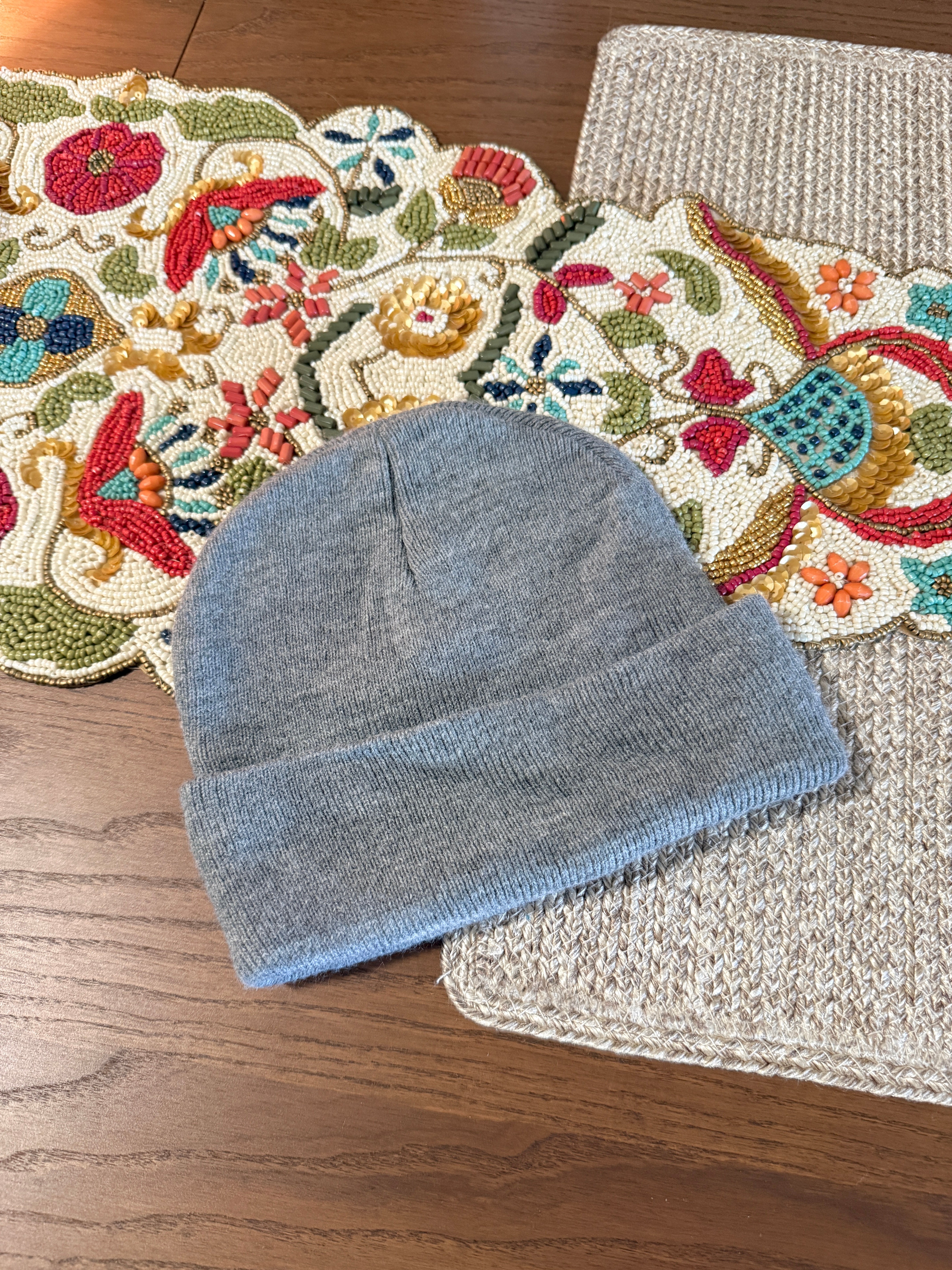 Noah NY Grey Tulip Beanie SS23 USED