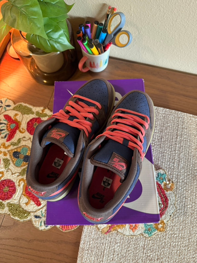 Nike SB Dunk Low Baroque Brown Adobe Size 10