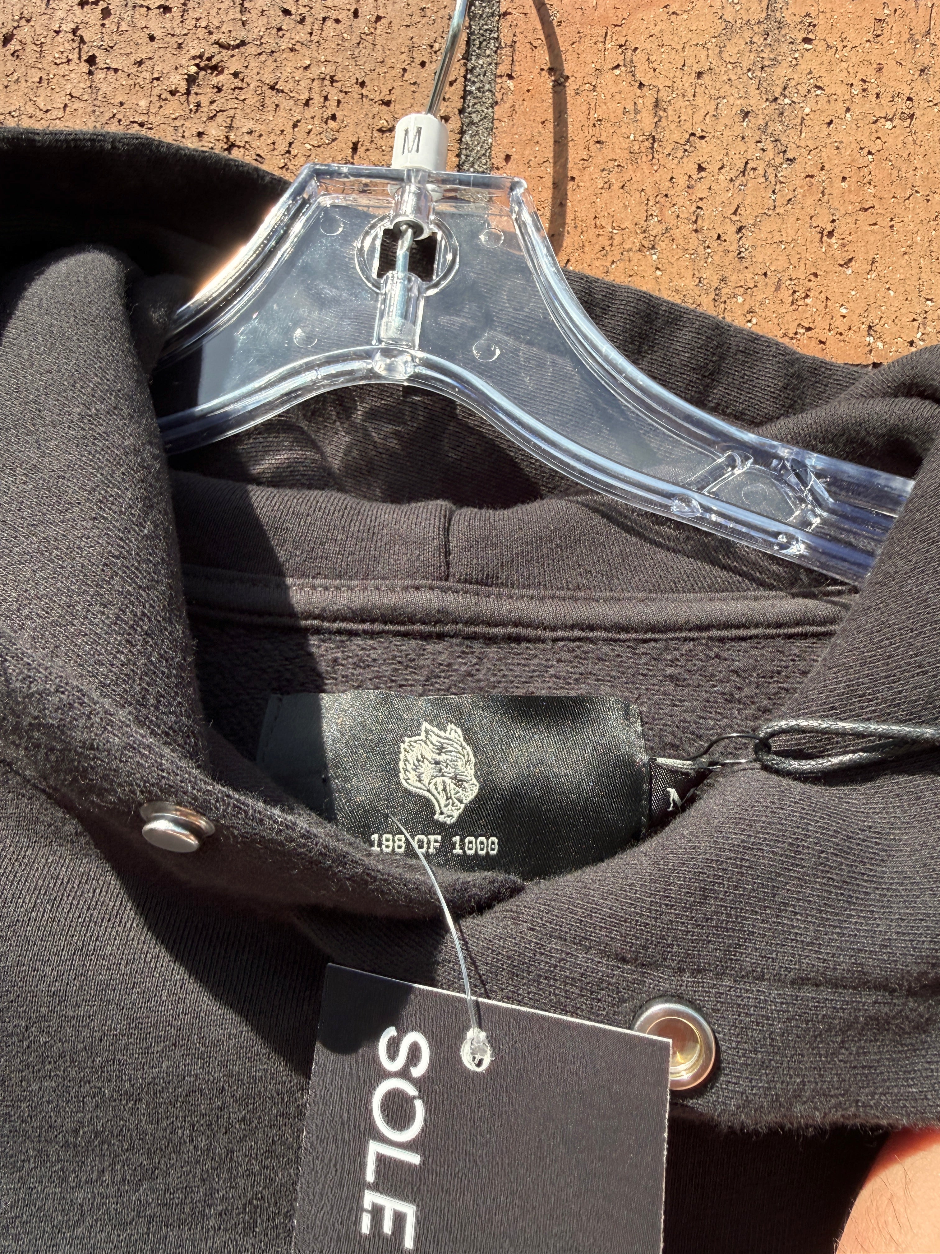 Darc Sport Shonen's Past Pierce Hoodie Black Size M